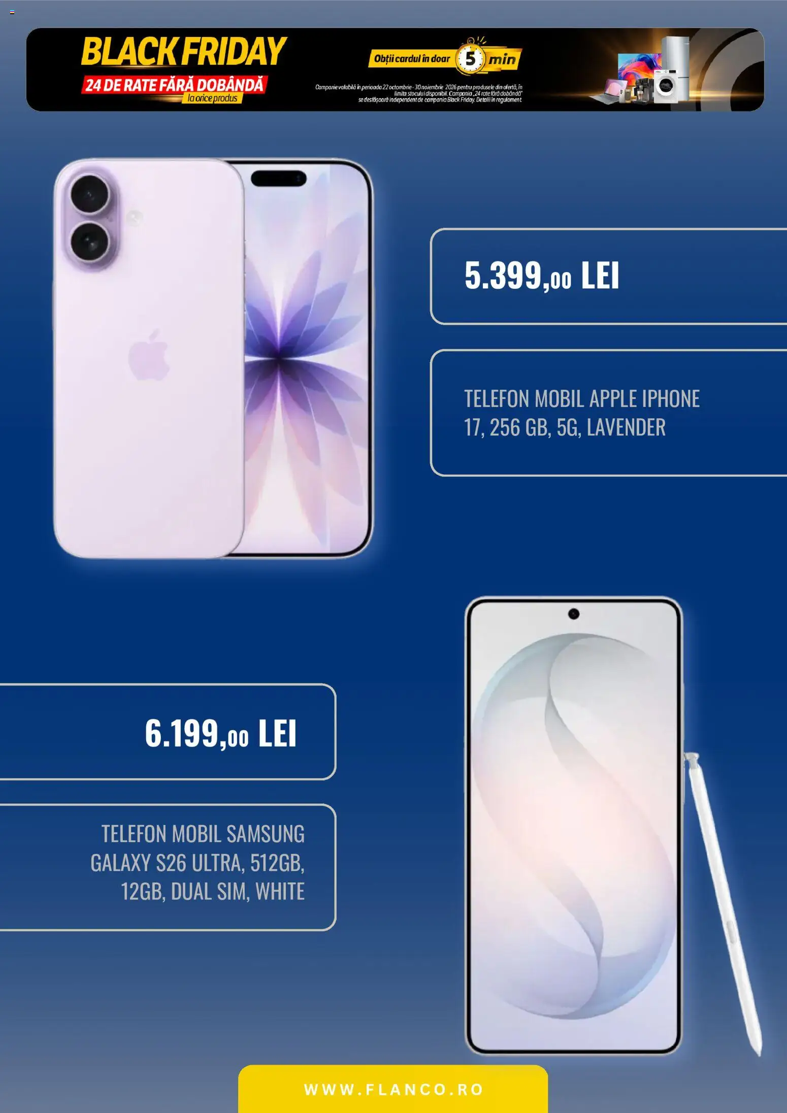 Catalog Flanco 22 Octombrie - 29 Noiembrie 2026 | Pagina 2 | Produse: Telefon, Apple, Black