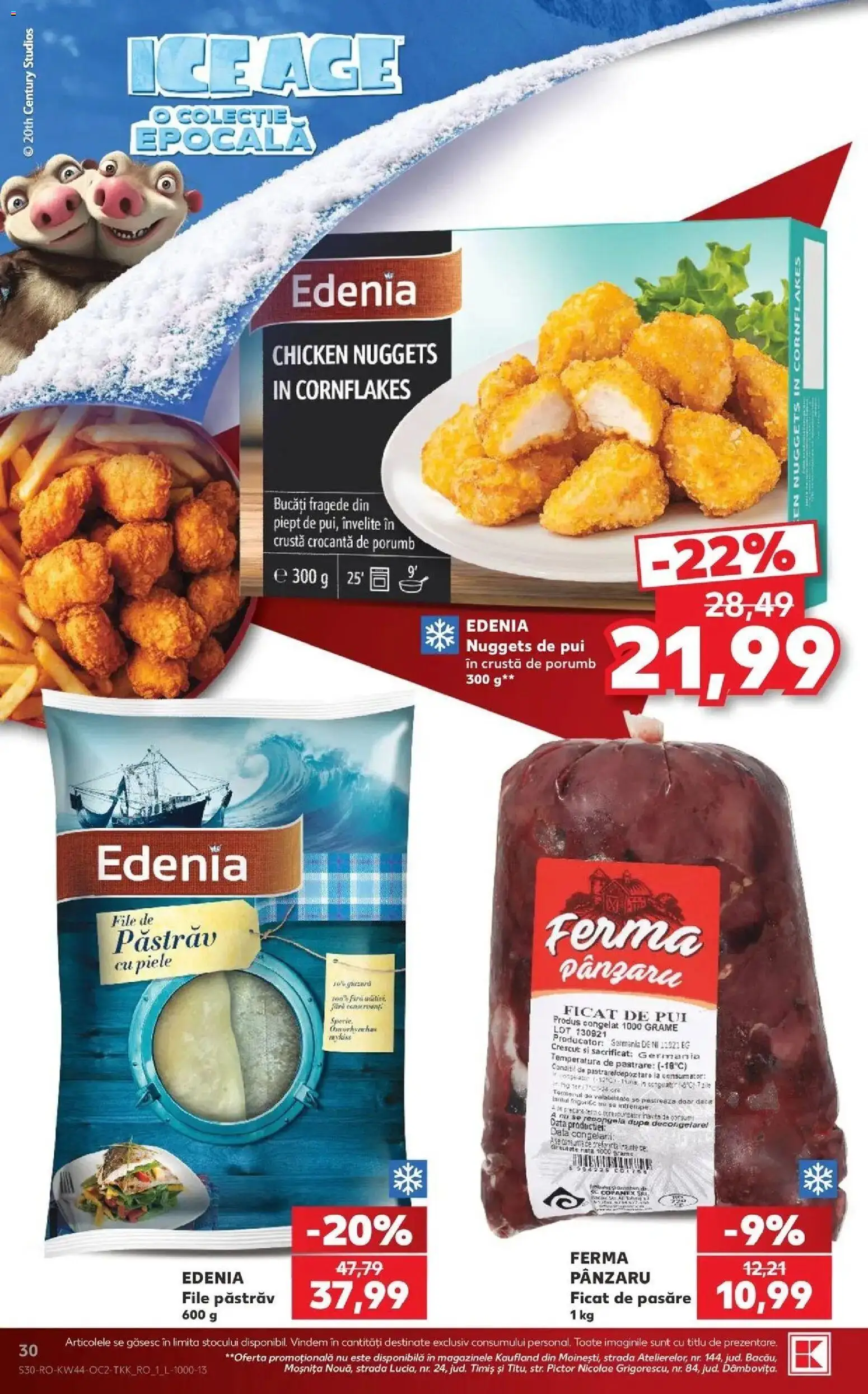 Catalog Kaufland 28 Octombrie - 2 Noiembrie 2026 | Pagina 30 | Produse: Pastrav, Pui, Porumb