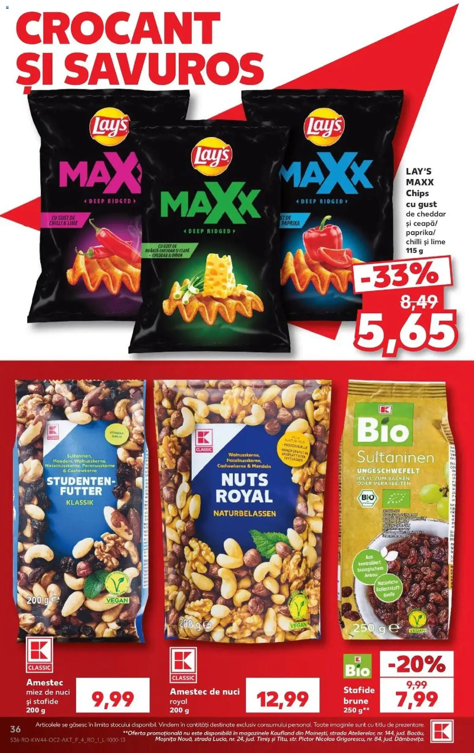 Catalog Kaufland 28 Octombrie - 2 Noiembrie 2026 | Pagina 36 | Produse: Chilli, Lime, Amestec, Ceapă