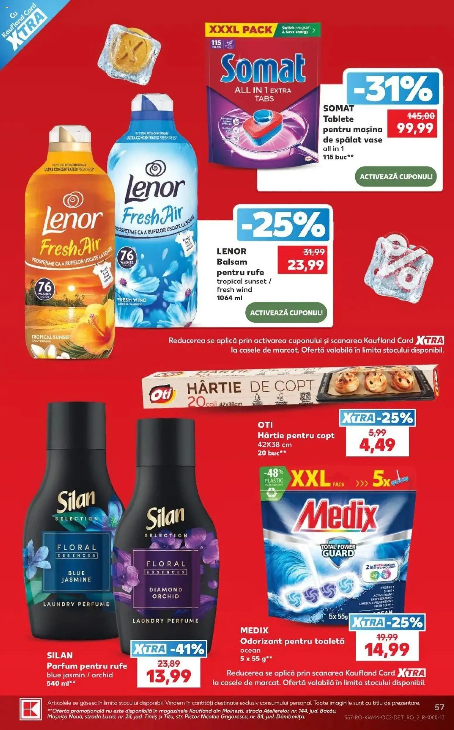 Catalog Kaufland 28 Octombrie - 2 Noiembrie 2026 | Pagina 57 | Produse: Silan, Aplică, Active, Power