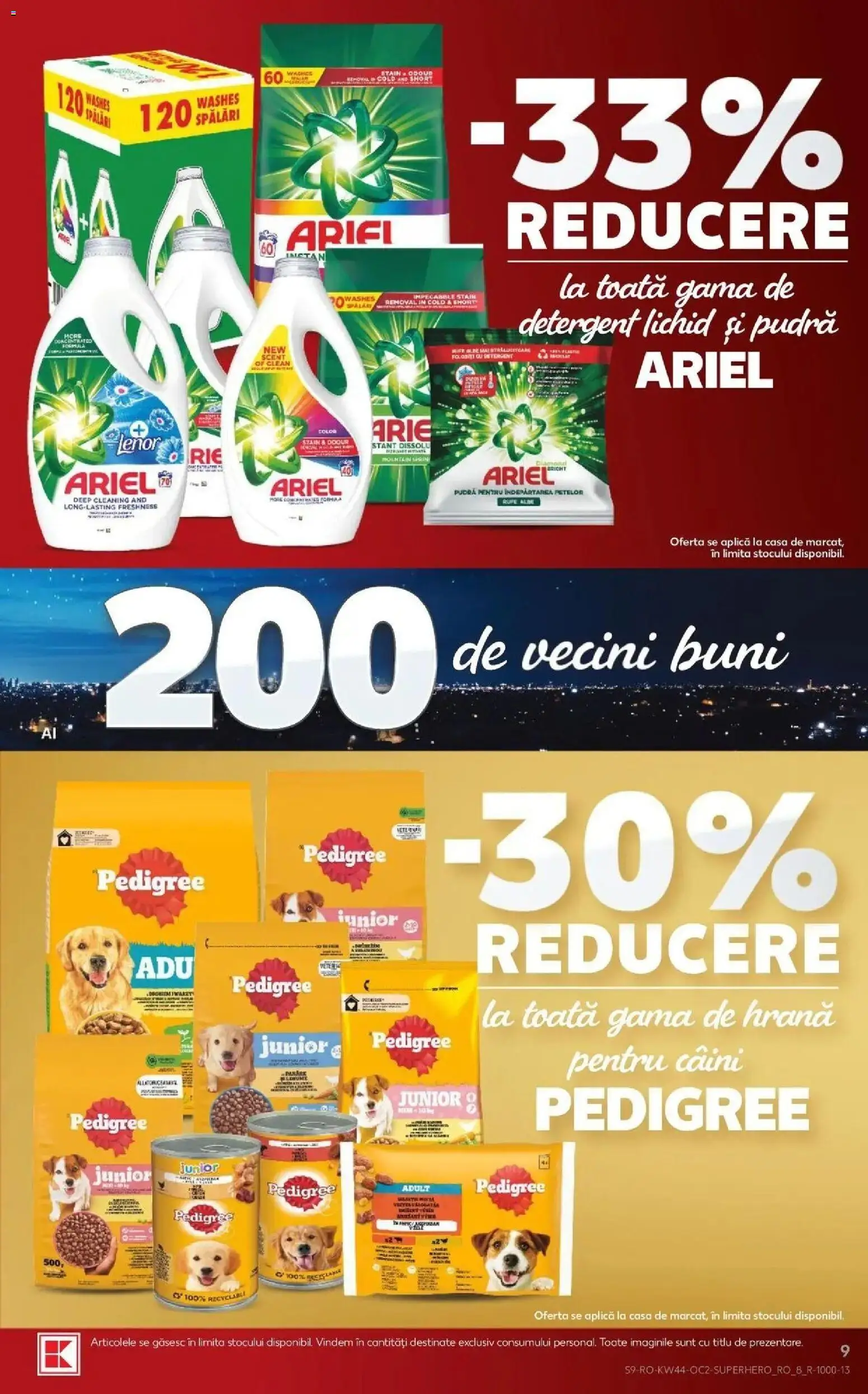 Catalog Kaufland 28 Octombrie - 2 Noiembrie 2026 | Pagina 9 | Produse: Clean, Aplică, Pudră, Detergent