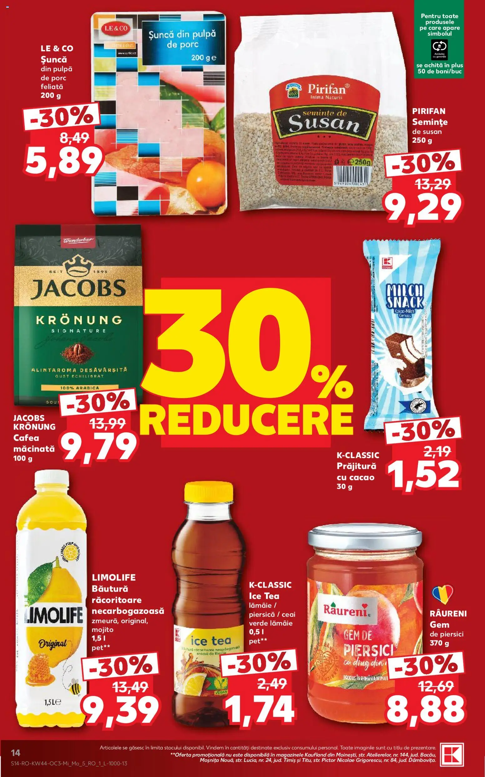 Catalog Kaufland 28 Octombrie - 2 Noiembrie 2026 | Pagina 14 | Produse: Piersică, Lamai, Semințe, Lămâie