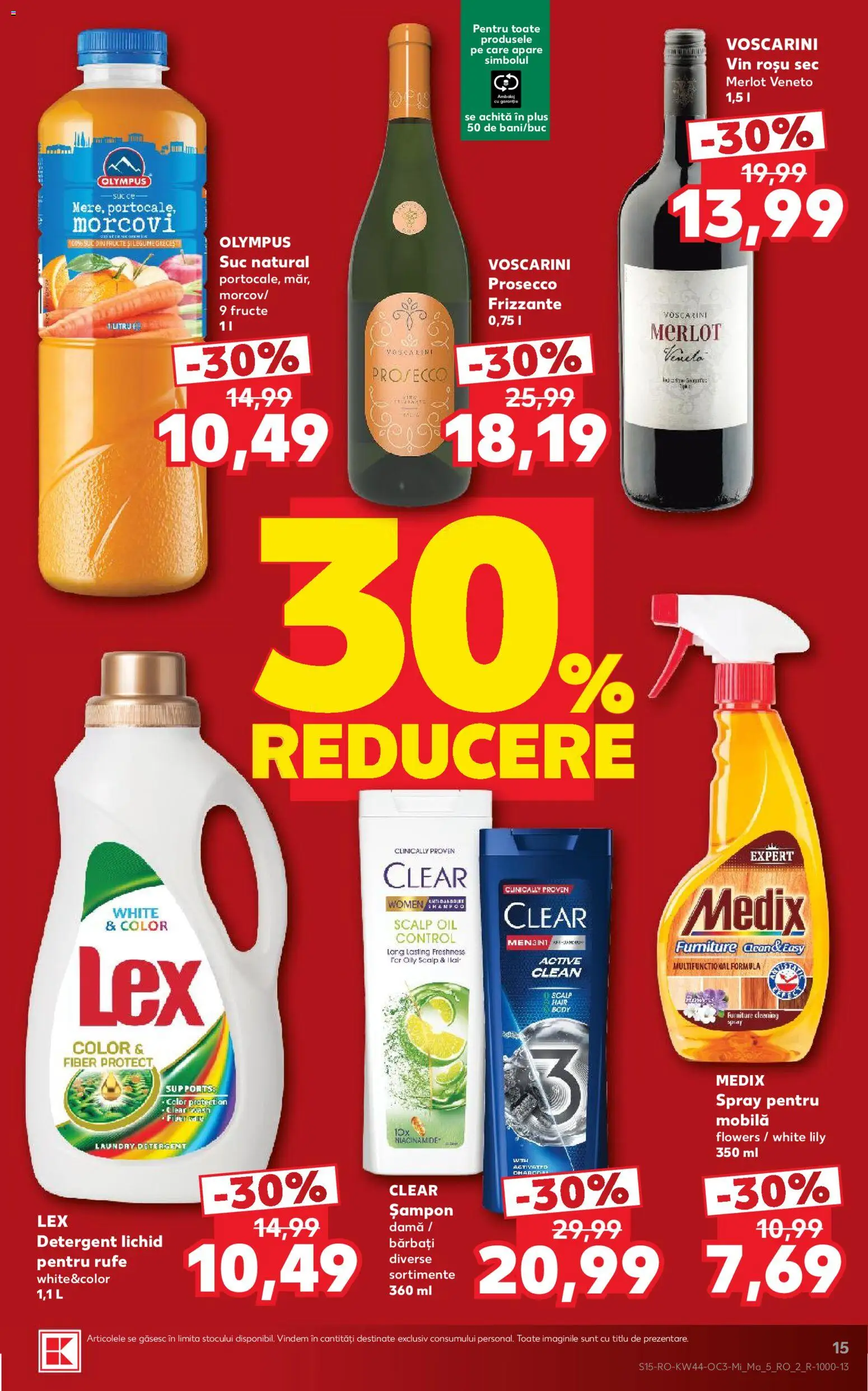 Catalog Kaufland 28 Octombrie - 2 Noiembrie 2026 | Pagina 15 | Produse: Active, Șampon, Prosecco, Morcovi