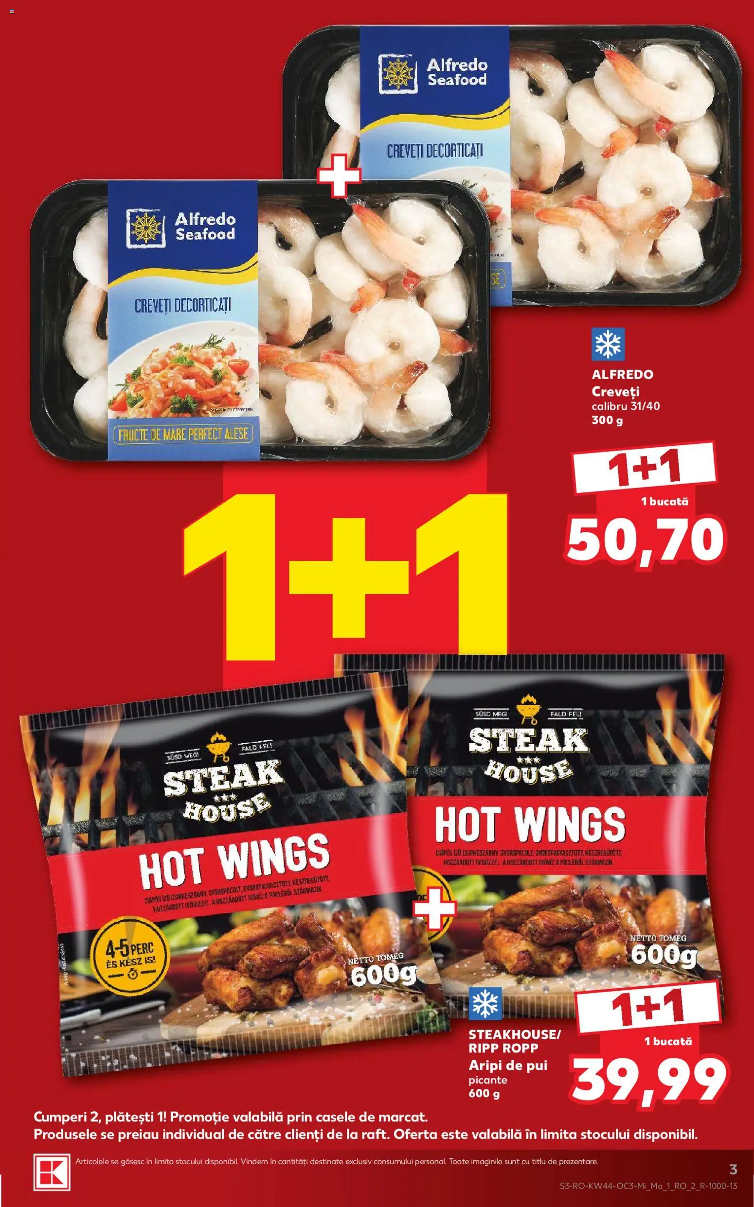 Catalog Kaufland 28 Octombrie - 2 Noiembrie 2026 | Pagina 3 | Produse: Pui, Fructe, Fructe De Mare