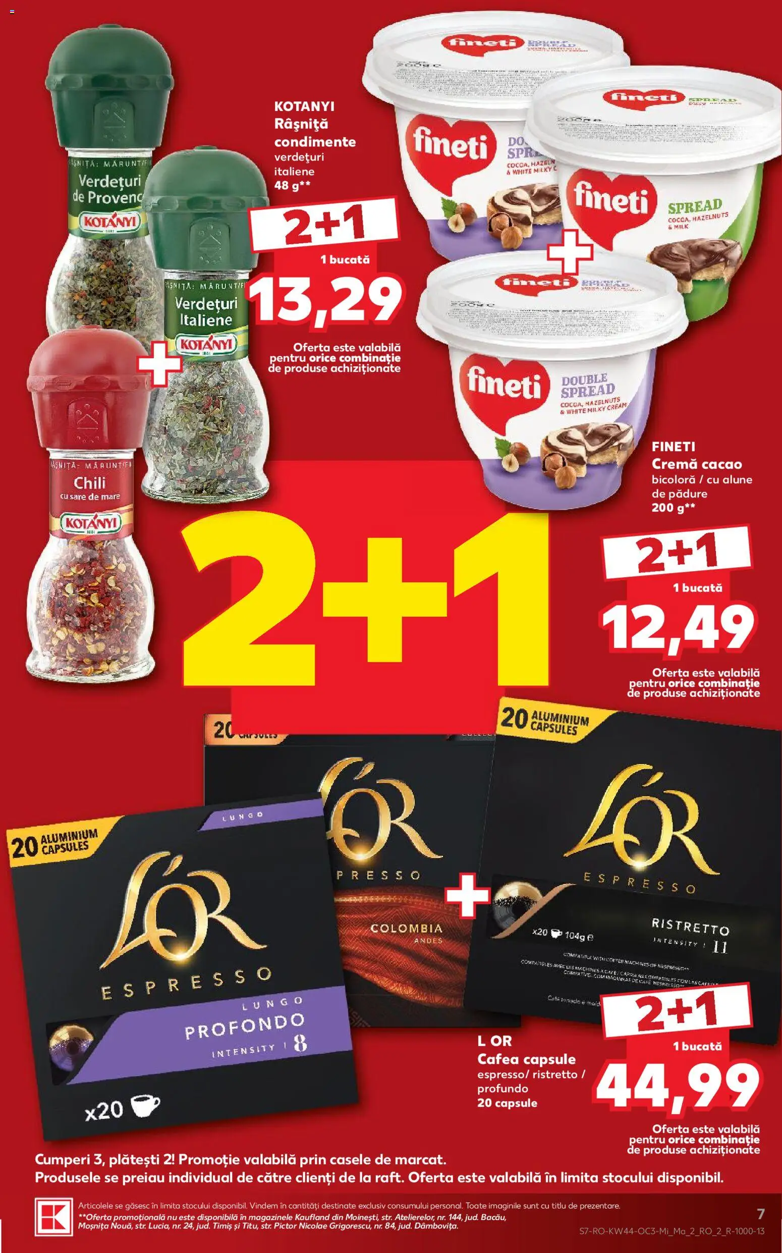 Catalog Kaufland 28 Octombrie - 2 Noiembrie 2026 | Pagina 7 | Produse: Cafea, Cacao, Condimente, Sare