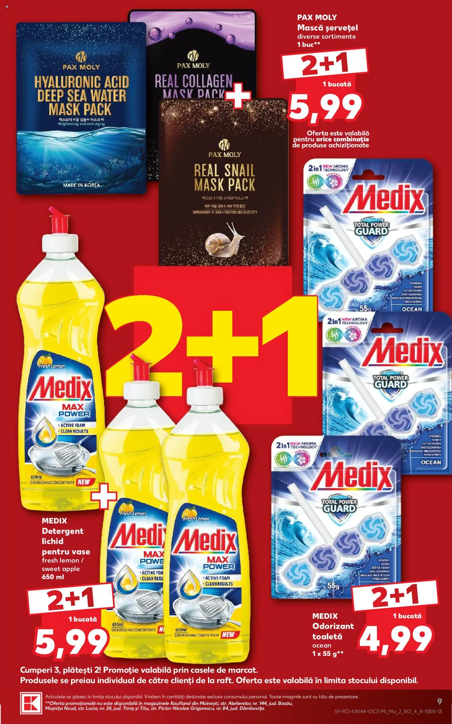 Catalog Kaufland 28 Octombrie - 2 Noiembrie 2026 | Pagina 9 | Produse: Vase, Active, Detergent, Power