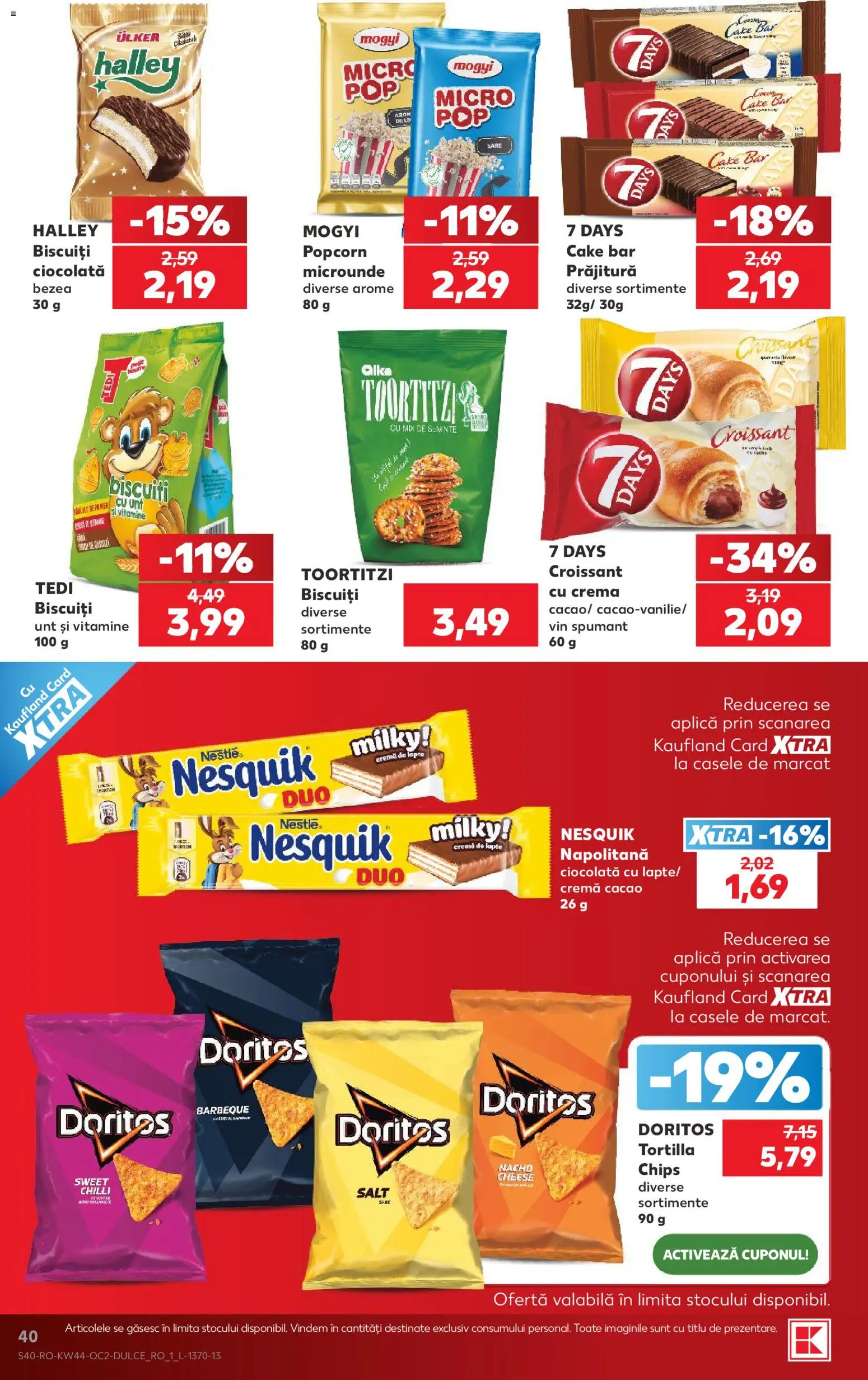 Catalog Kaufland 28 Octombrie - 2 Noiembrie 2026 | Pagina 40 | Produse: Chilli, Aplică, Prăjitură, Semințe