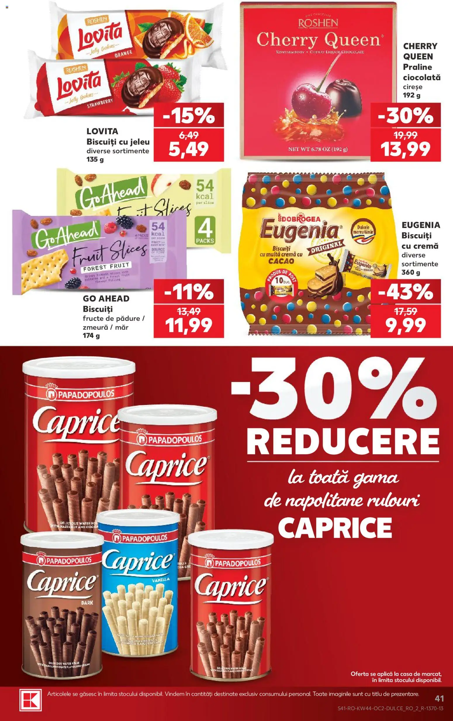 Catalog Kaufland 28 Octombrie - 2 Noiembrie 2026 | Pagina 41 | Produse: Vită, Zmeură, Fructe de pădure, Fructe