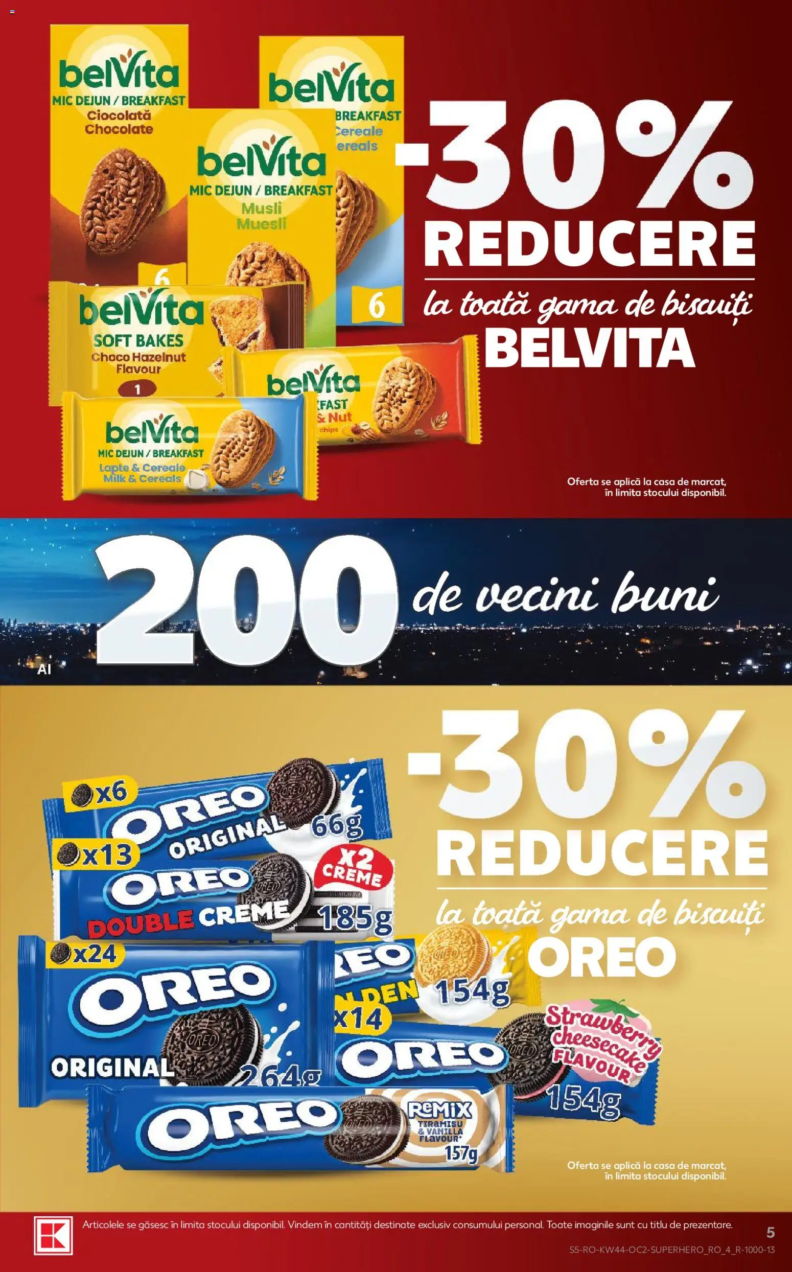 Catalog Kaufland 28 Octombrie - 2 Noiembrie 2026 | Pagina 5 | Produse: Oreo, Aplică, Lapte, Cereale