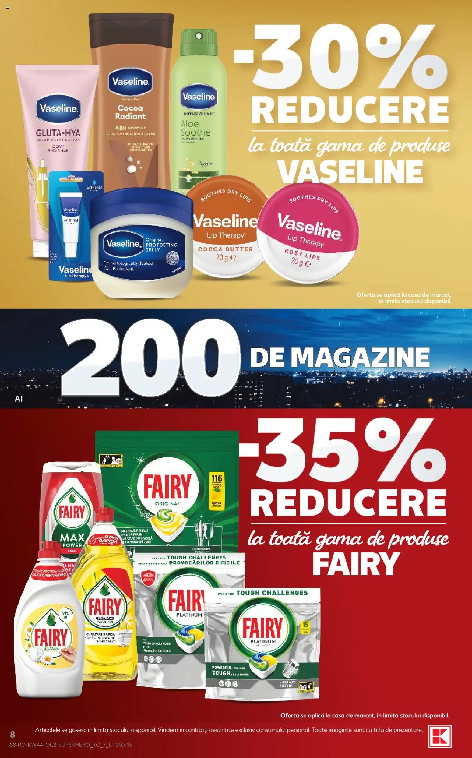Catalog Kaufland 28 Octombrie - 2 Noiembrie 2026 | Pagina 8 | Produse: Serum, Clean, Aplică, Power