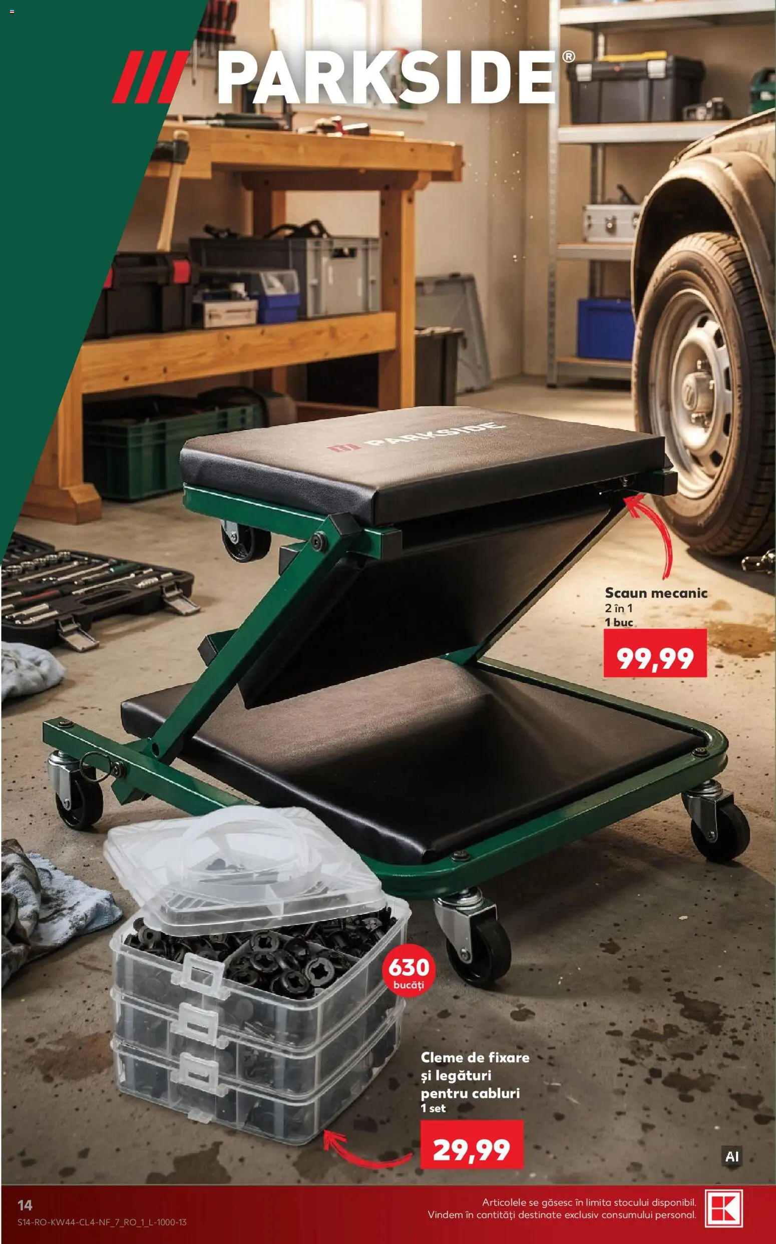 Catalog Kaufland 28 Octombrie - 2 Noiembrie 2026 | Pagina 14 | Produse: Parkside, Scaun