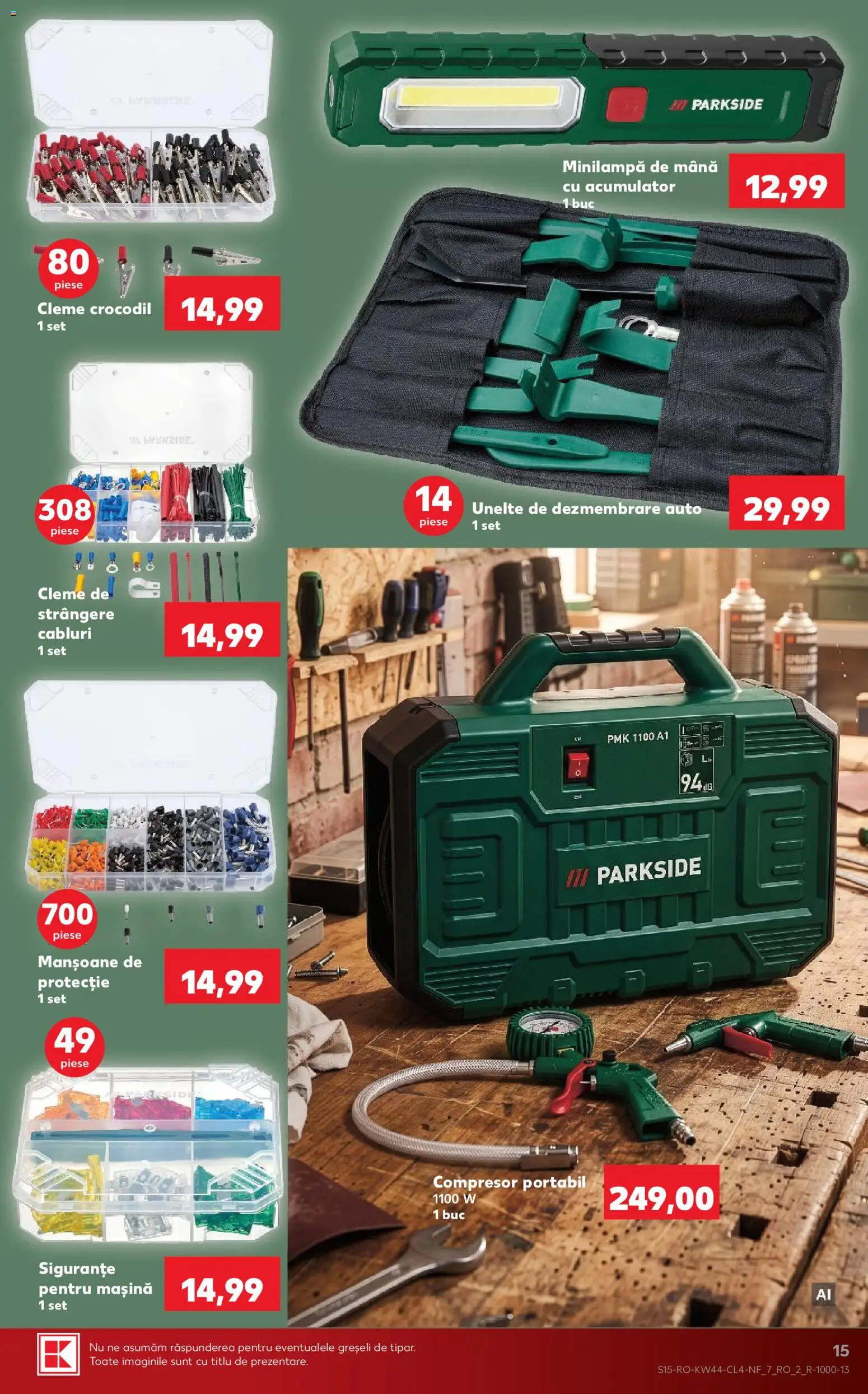 Catalog Kaufland 28 Octombrie - 2 Noiembrie 2026 | Pagina 15 | Produse: Parkside