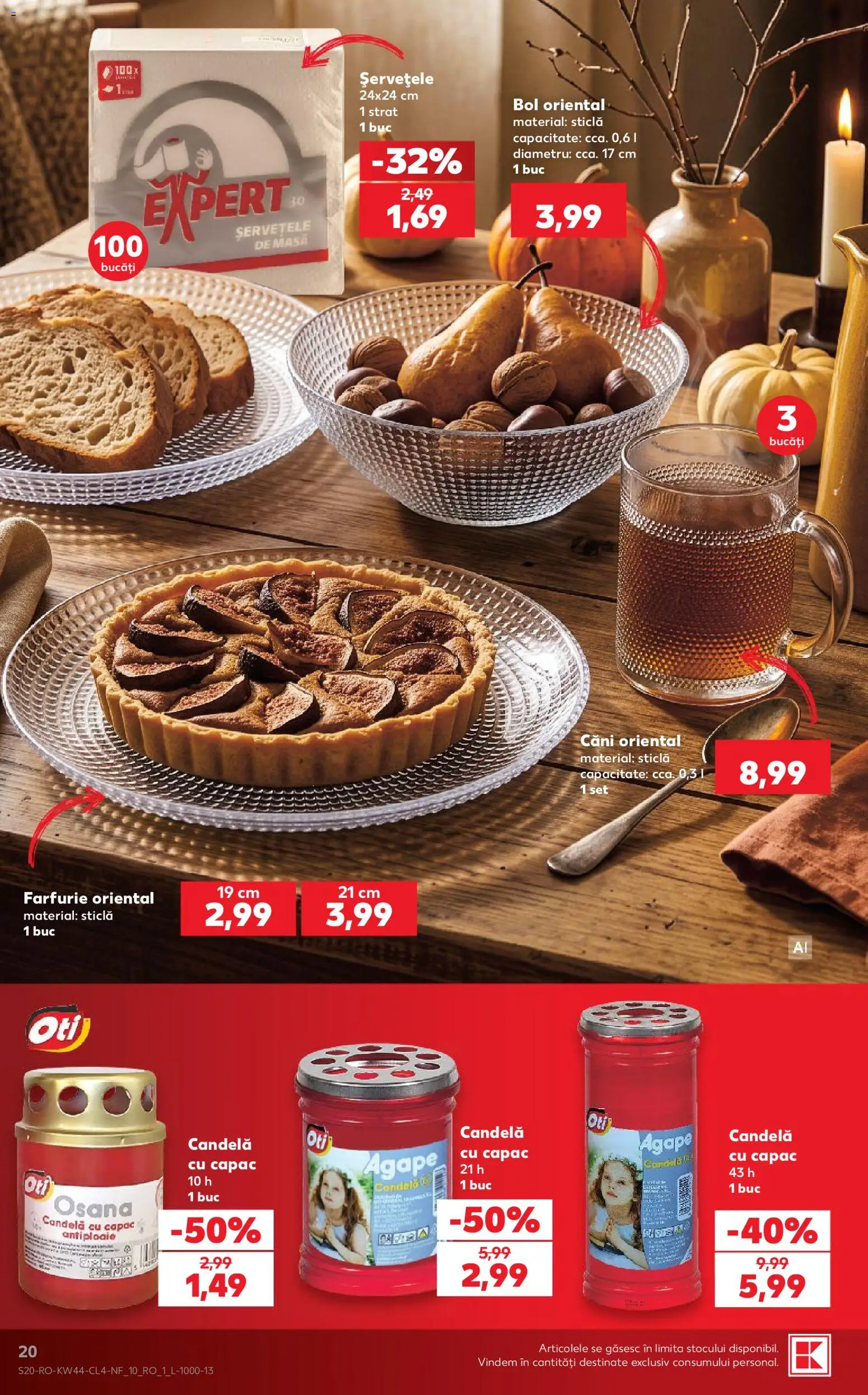 Catalog Kaufland 28 Octombrie - 2 Noiembrie 2026 | Pagina 20 | Produse: Bol, Masă, Farfurie, Căni