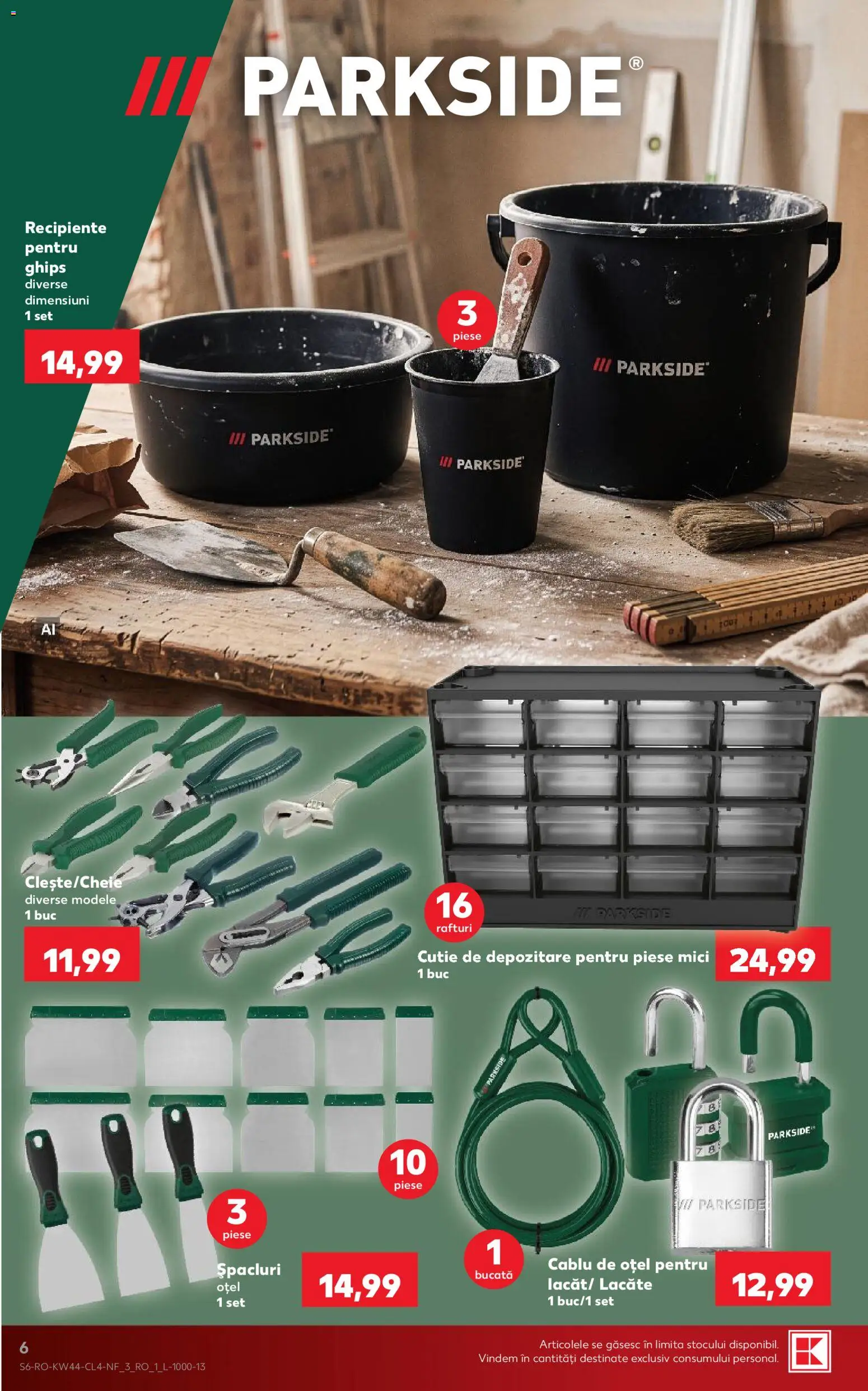Catalog Kaufland 28 Octombrie - 2 Noiembrie 2026 | Pagina 6 | Produse: Cablu, Mici, Recipiente, Depozitare