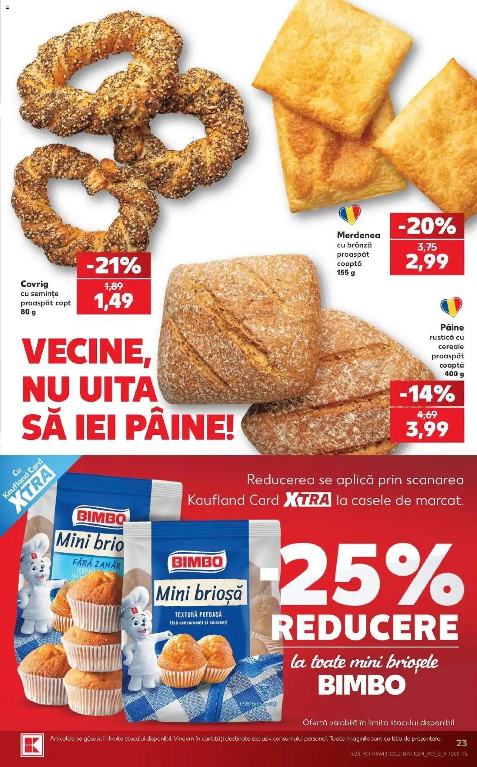 Catalog Kaufland 21 - 26 Octombrie 2026 | Pagina 23 | Produse: Aplică, Semințe, Brânză, Cereale