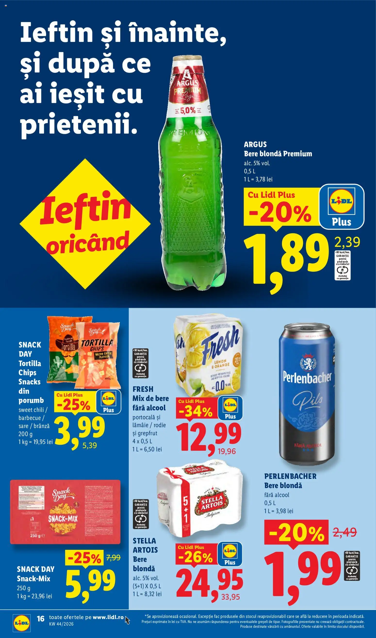 Catalog LIDL 26 - 31 Octombrie 2026 | Pagina 16 | Produse: Argus, Grepfrut, Lămâie, Plus