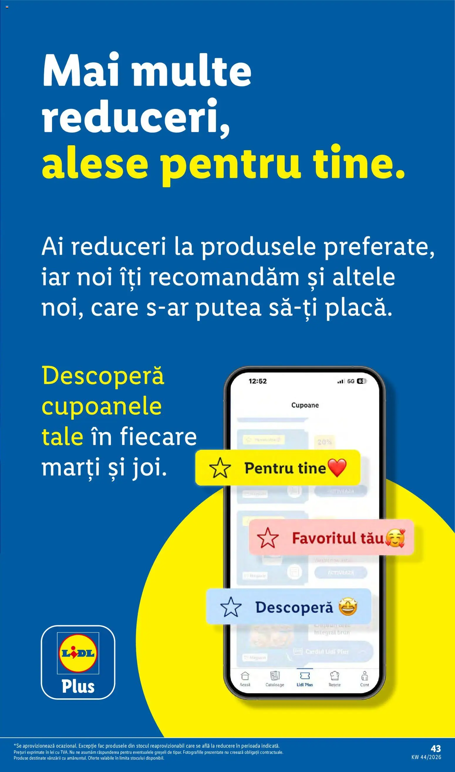 Catalog LIDL 26 - 31 Octombrie 2026 | Pagina 43 | Produse: Plus