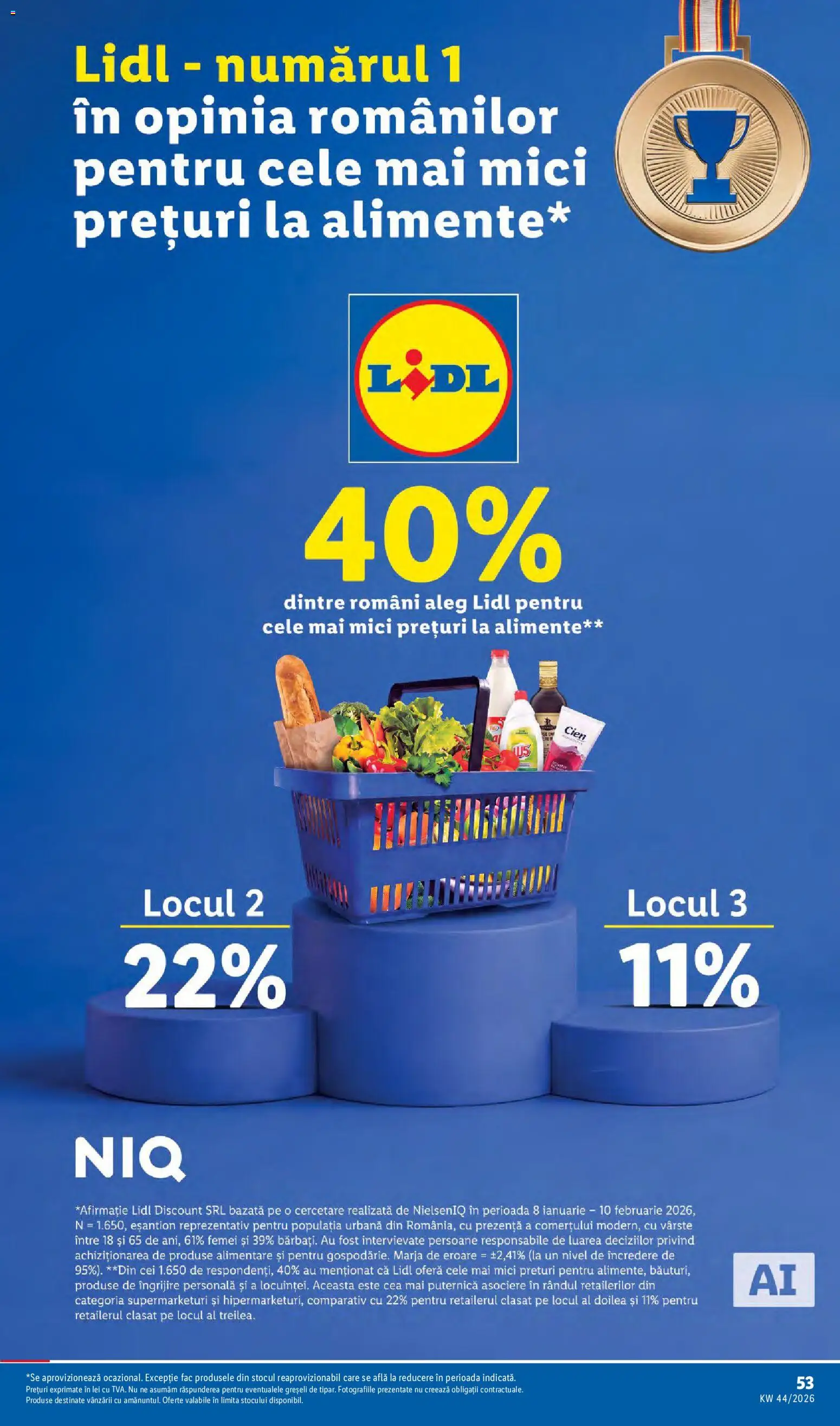 Catalog LIDL 26 - 31 Octombrie 2026 | Pagina 53 | Produse: Cien, Mici, Cremă, Detergent