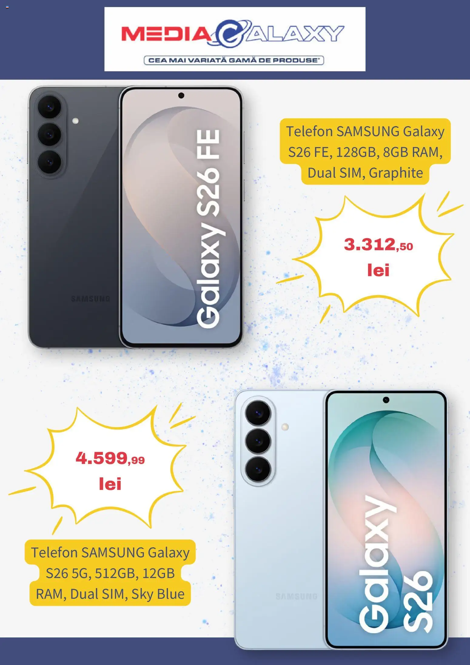 Catalog Media Galaxy 22 - 27 Octombrie 2026 | Pagina 2 | Produse: Telefon