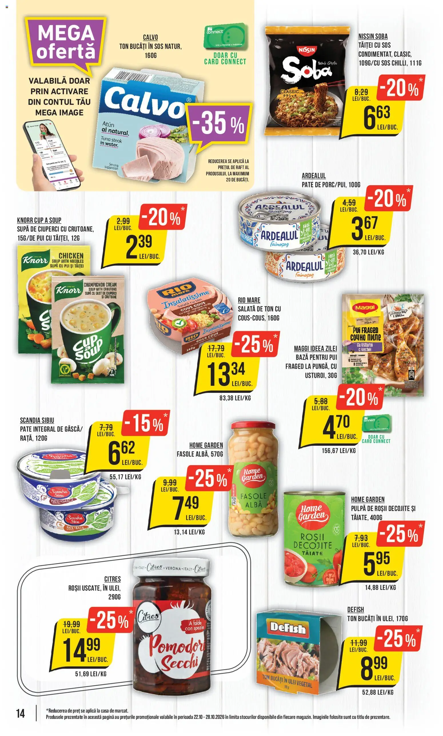 Catalog Mega Image 22 - 27 Octombrie 2026 | Pagina 14 | Produse: Style, Salată, Sos, Usturoi