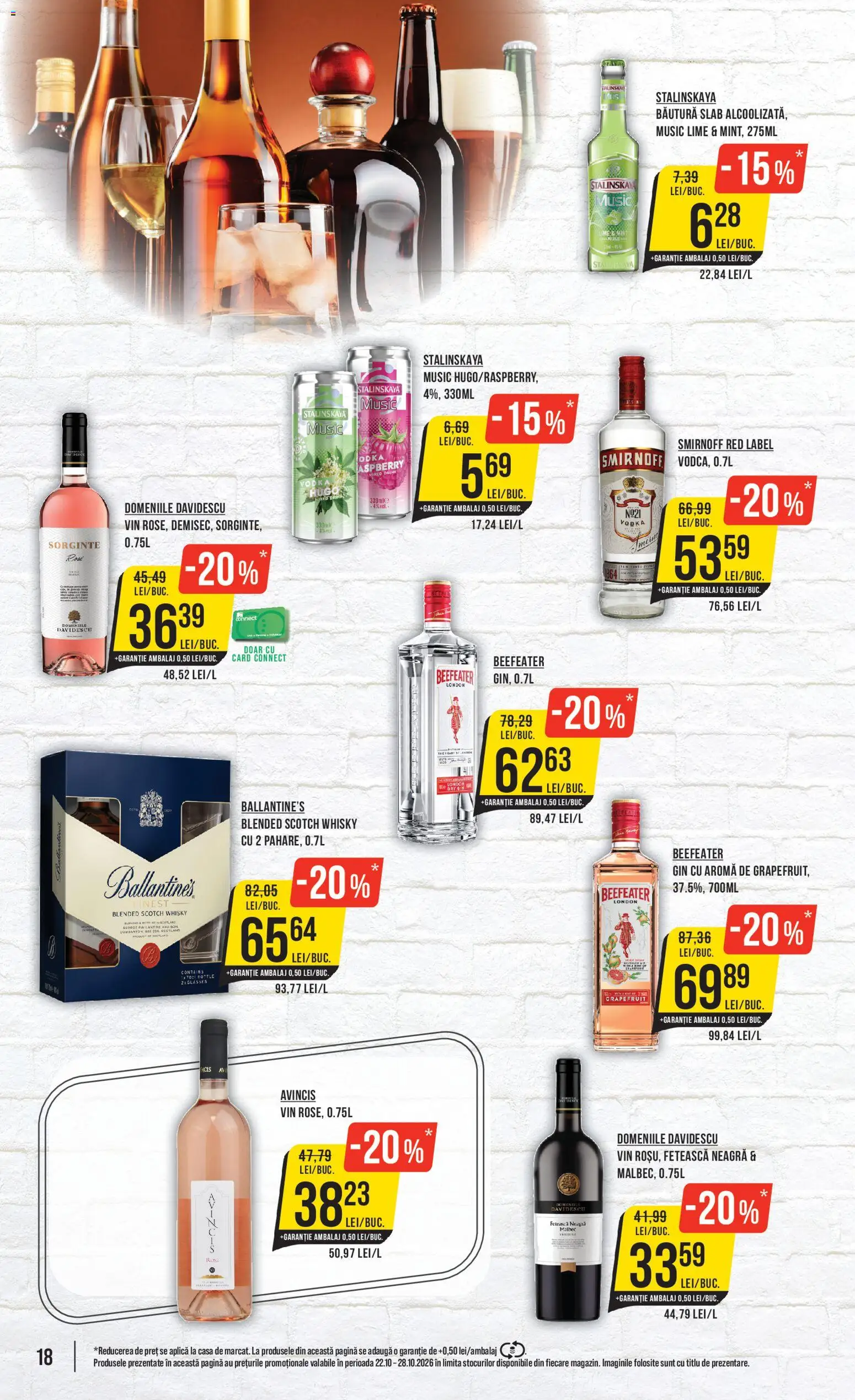 Catalog Mega Image 22 - 27 Octombrie 2026 | Pagina 18 | Produse: Vin, Gin, Vodka, Hugo