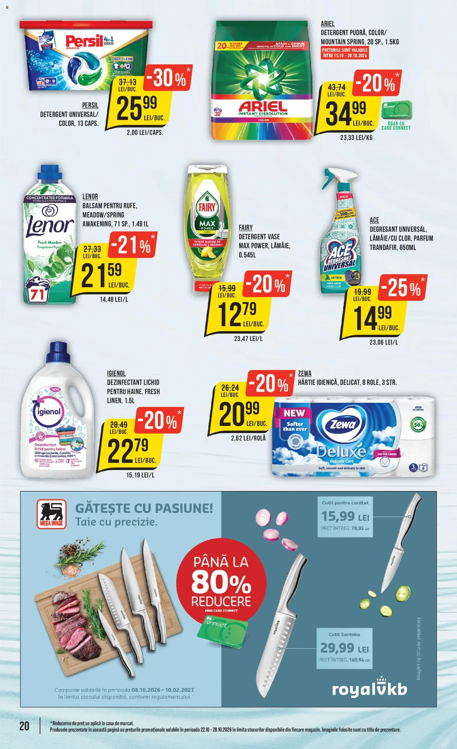 Catalog Mega Image 22 - 27 Octombrie 2026 | Pagina 20 | Produse: Clean, Parfum, Haine, Deluxe
