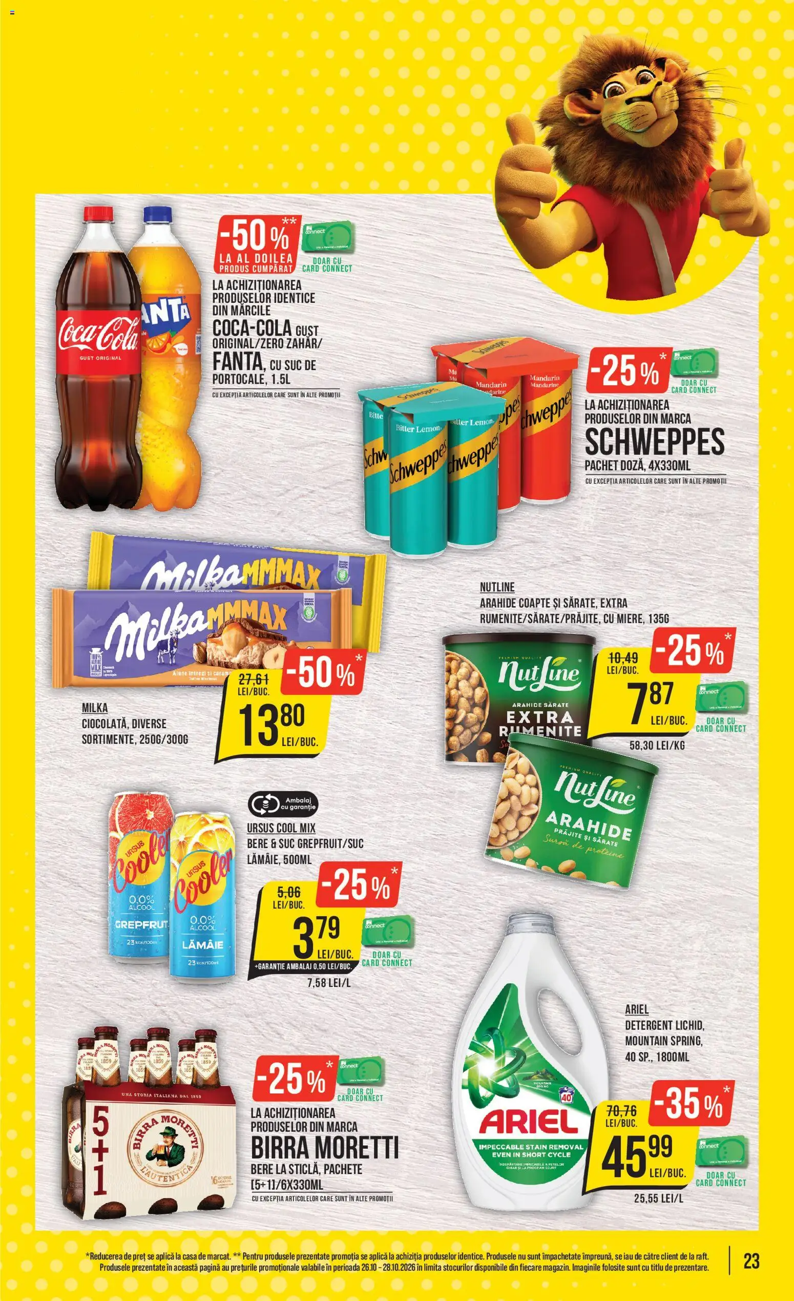 Catalog Mega Image 22 - 27 Octombrie 2026 | Pagina 23 | Produse: Ursus, Cooler, Arahide, Suc