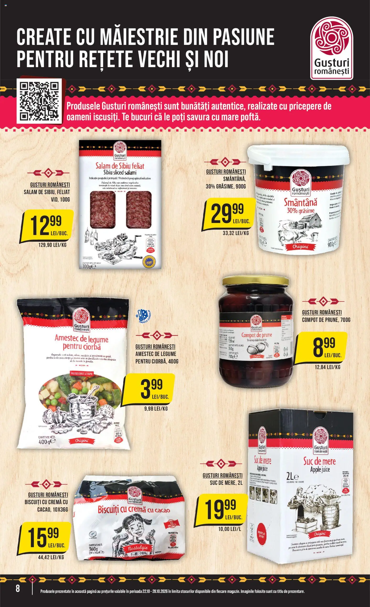 Catalog Mega Image 22 - 27 Octombrie 2026 | Pagina 8 | Produse: Ciorba, Mere, Smântână, Amestec