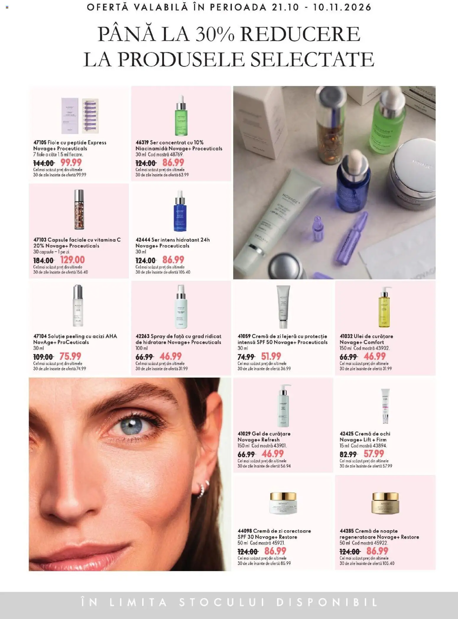 Catalog Oriflame 21 Octombrie - 9 Noiembrie 2026 | Pagina 10 | Produse: Cremă de zi, Cremă de noapte, Cremă, Peeling