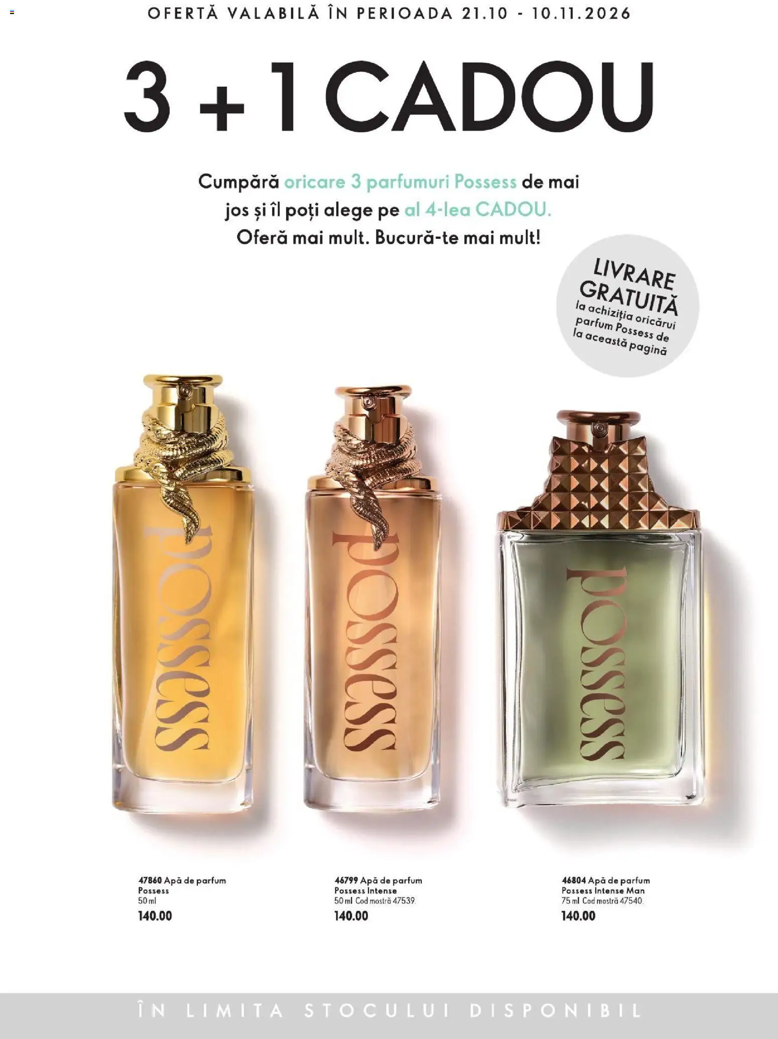 Catalog Oriflame 21 Octombrie - 9 Noiembrie 2026 | Pagina 14 | Produse: Apă de parfum, Parfum, Intense, Apă