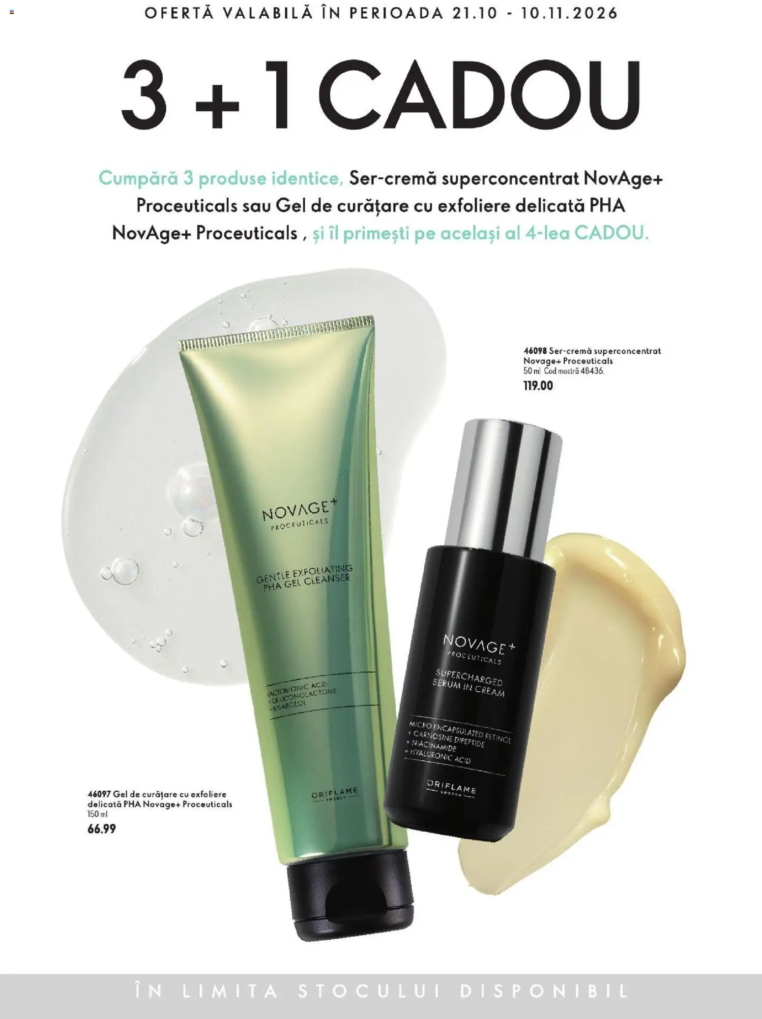 Catalog Oriflame 21 Octombrie - 9 Noiembrie 2026 | Pagina 15 | Produse: Serum, Gel de curățare