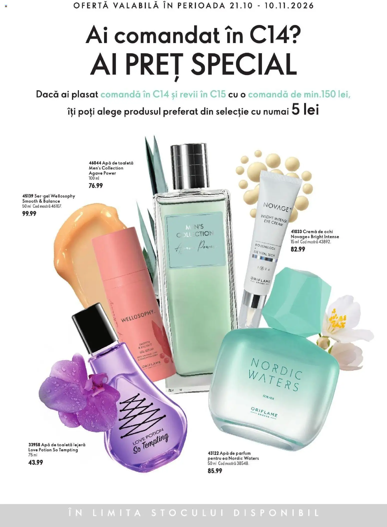Catalog Oriflame 21 Octombrie - 9 Noiembrie 2026 | Pagina 5 | Produse: Apă de toaletă, Intense, Apă, Power