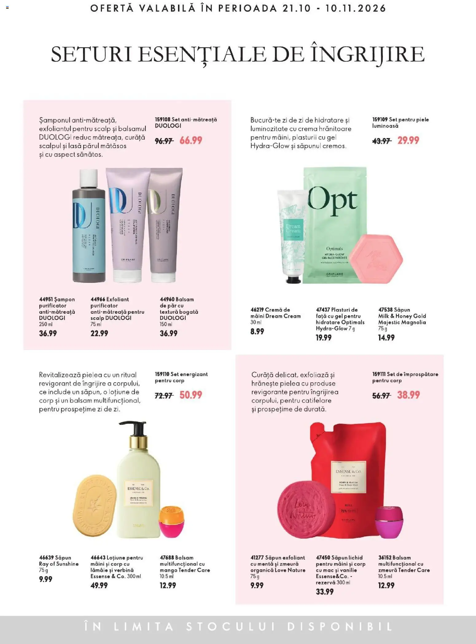 Catalog Oriflame 21 Octombrie - 9 Noiembrie 2026 | Pagina 7 | Produse: Plasturi, Menta, Șampon, Balsam