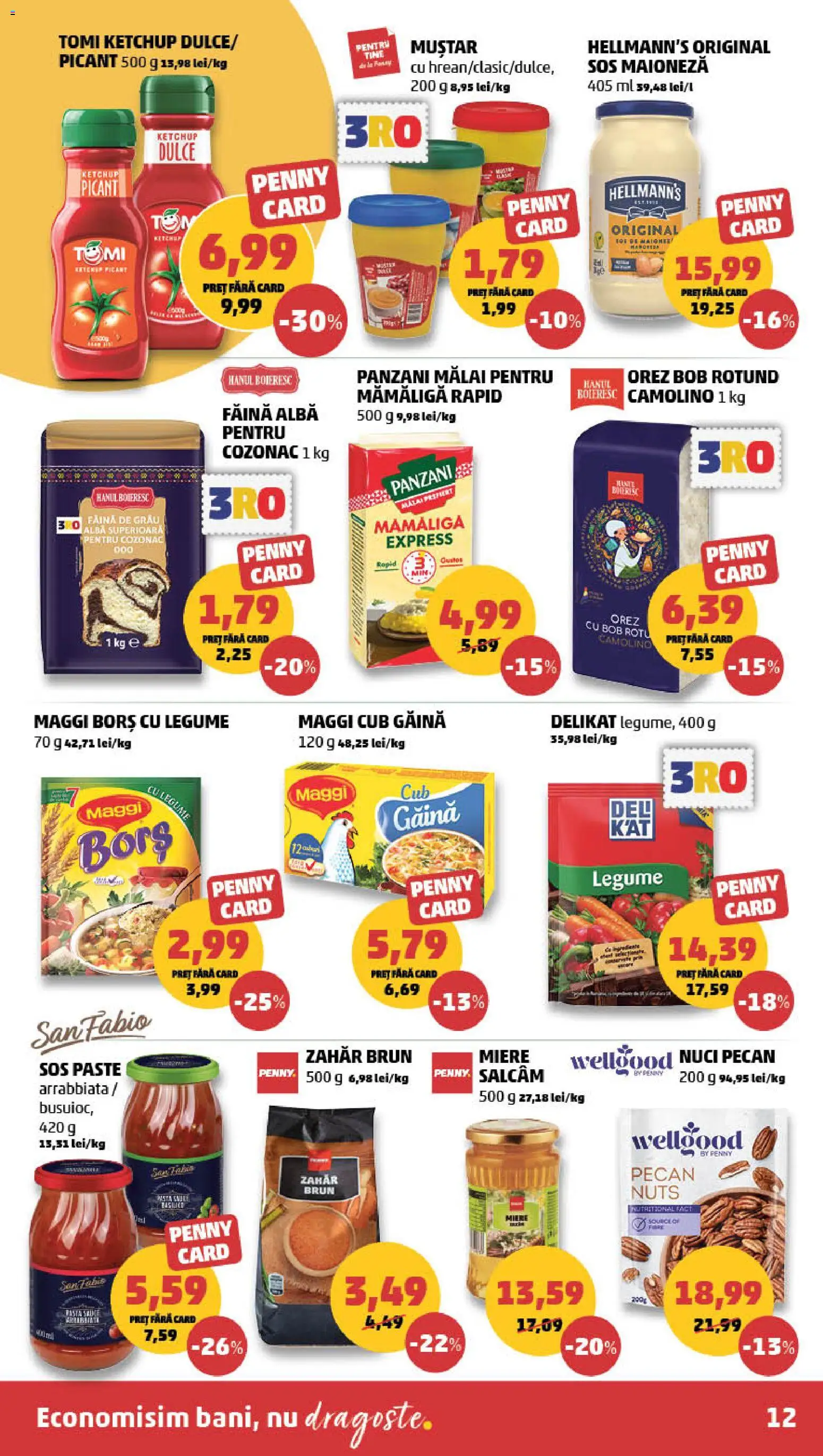 Catalog PENNY Market 21 - 26 Octombrie 2026 | Pagina 12 | Produse: Panzani, Borș, Orez, Sos
