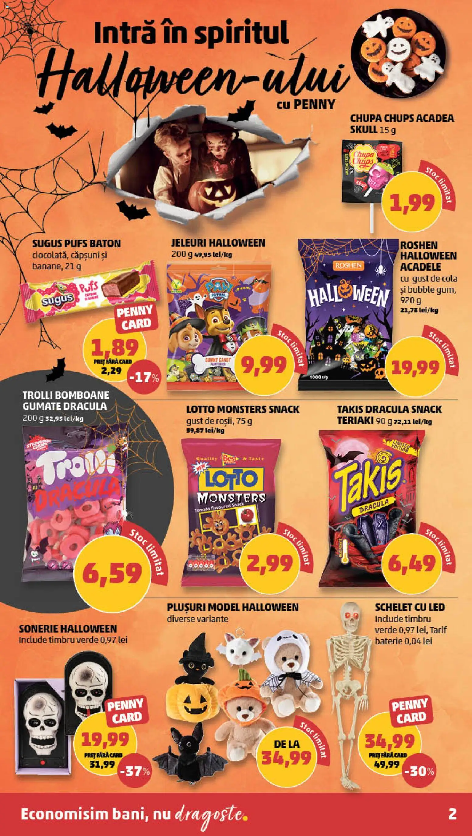 Catalog PENNY Market 21 - 26 Octombrie 2026 | Pagina 2 | Produse: Sonerie, Cola, Bomboane, Jeleuri