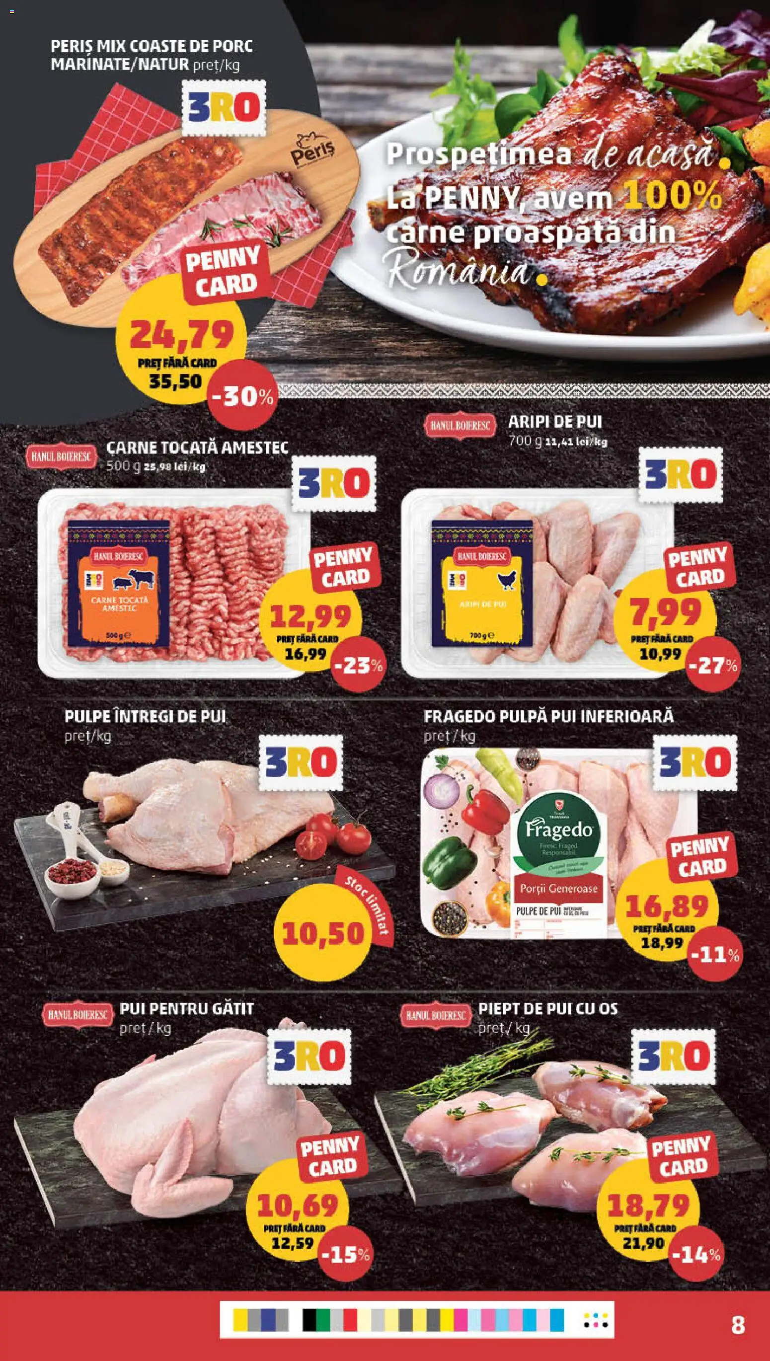 Catalog PENNY Market 21 - 26 Octombrie 2026 | Pagina 8 | Produse: Pui, Carne tocată, Amestec