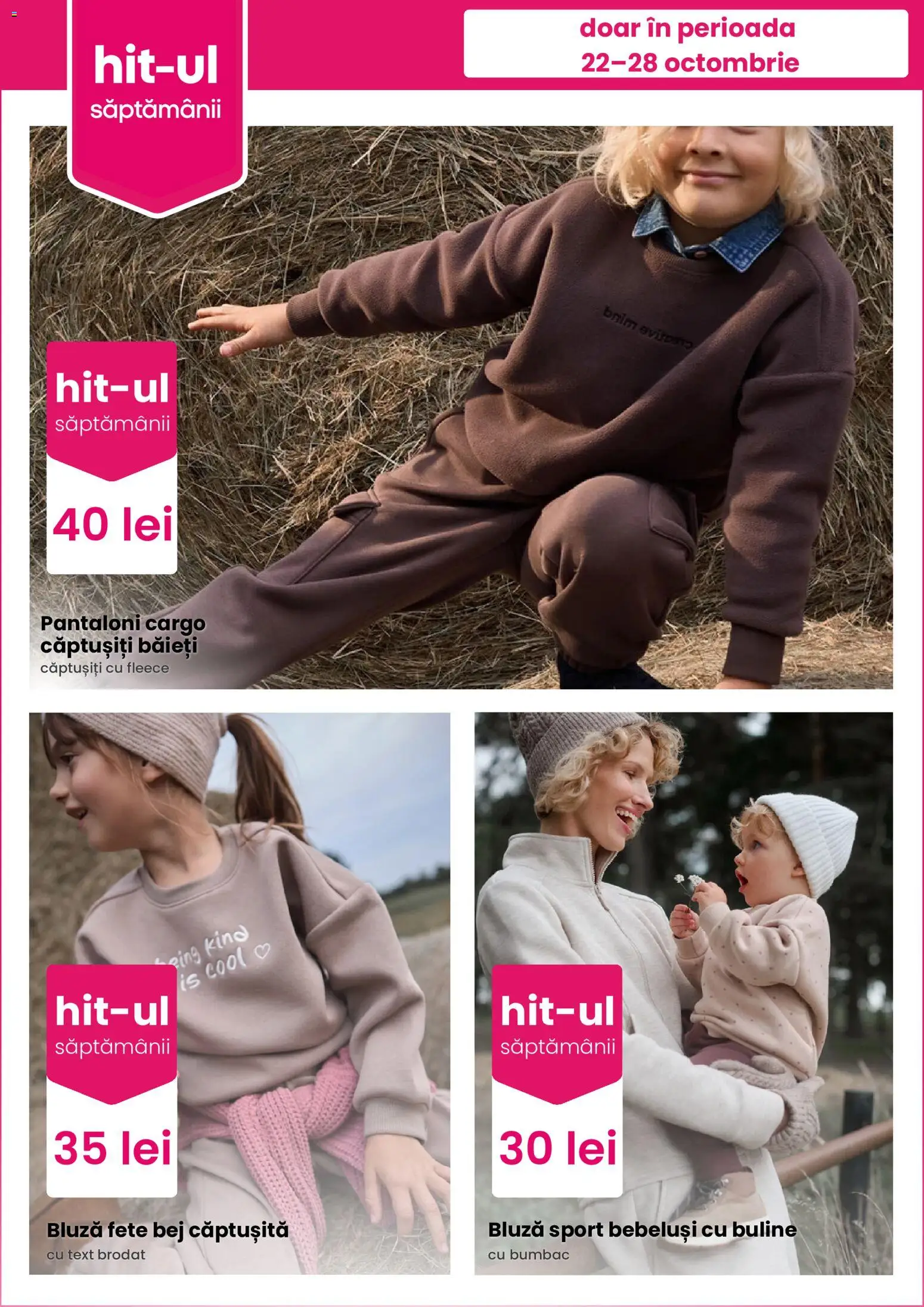 Catalog Pepco 22 - 27 Octombrie 2026 | Pagina 3 | Produse: Sport, Bluză, Pantaloni