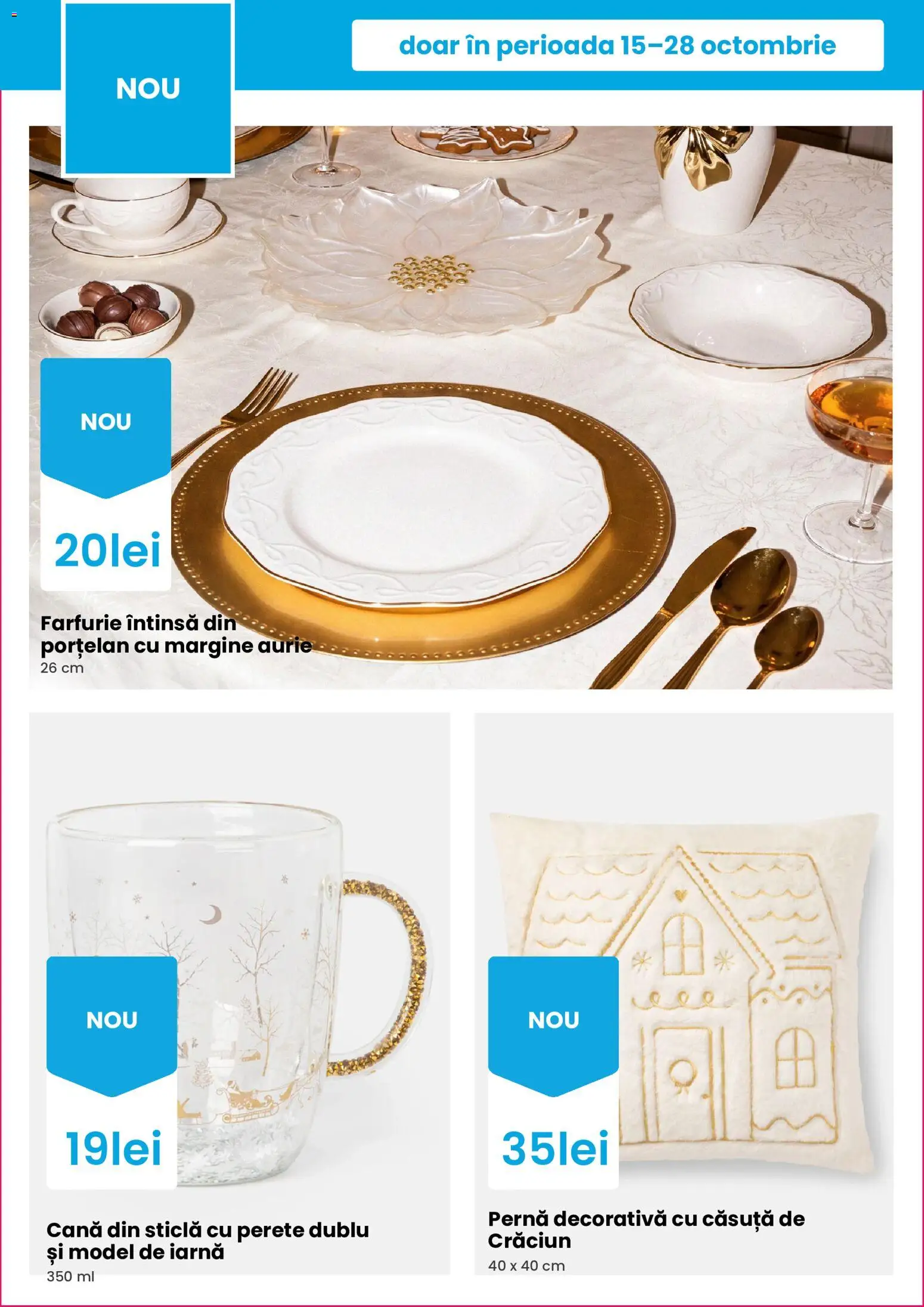Catalog Pepco 22 - 27 Octombrie 2026 | Pagina 5 | Produse: Pernă, Casuta, Farfurie
