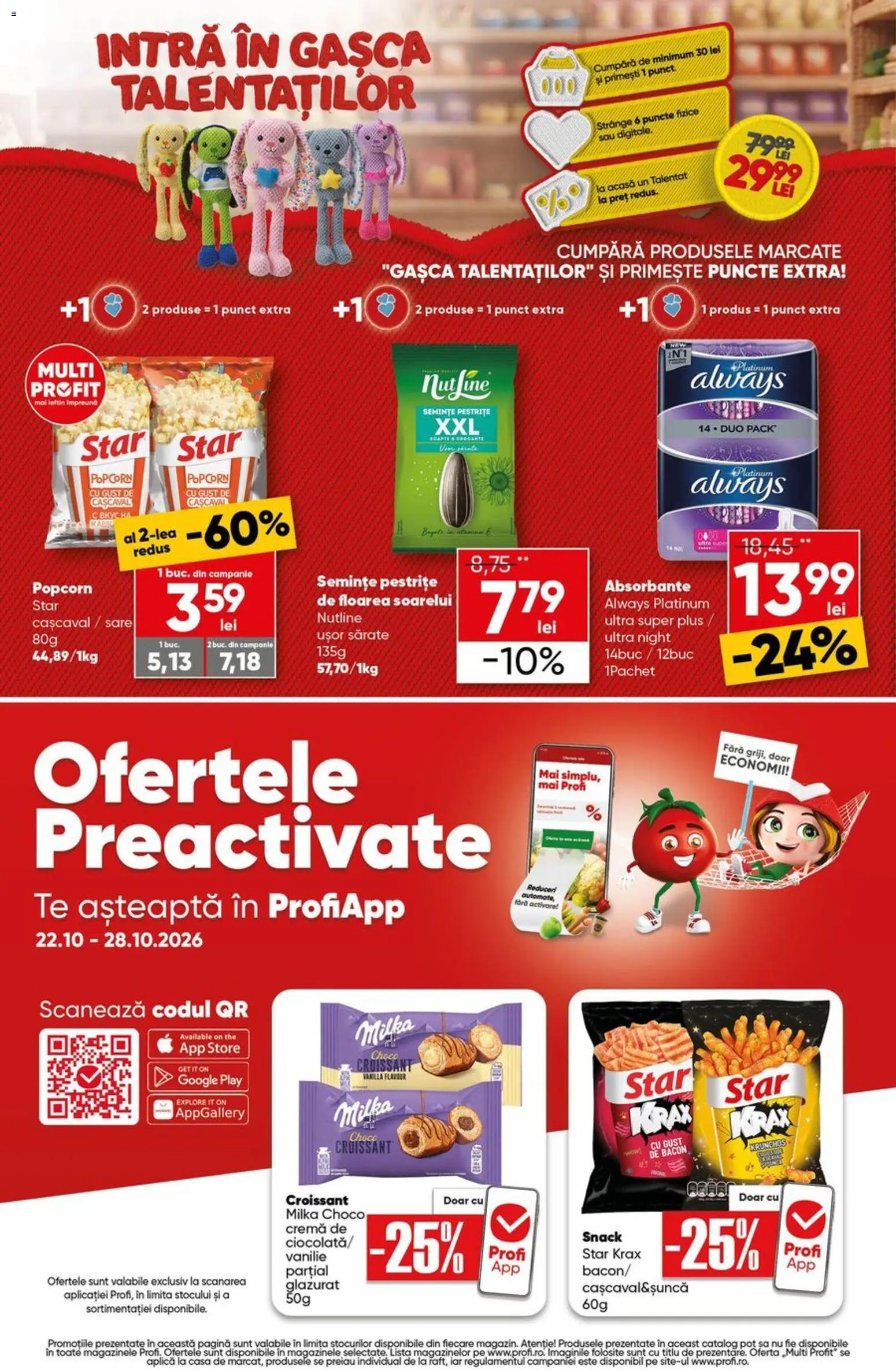 Catalog Profi 22 - 27 Octombrie 2026 | Pagina 10 | Produse: Aplică, Cașcaval, Floarea Soarelui, Plus