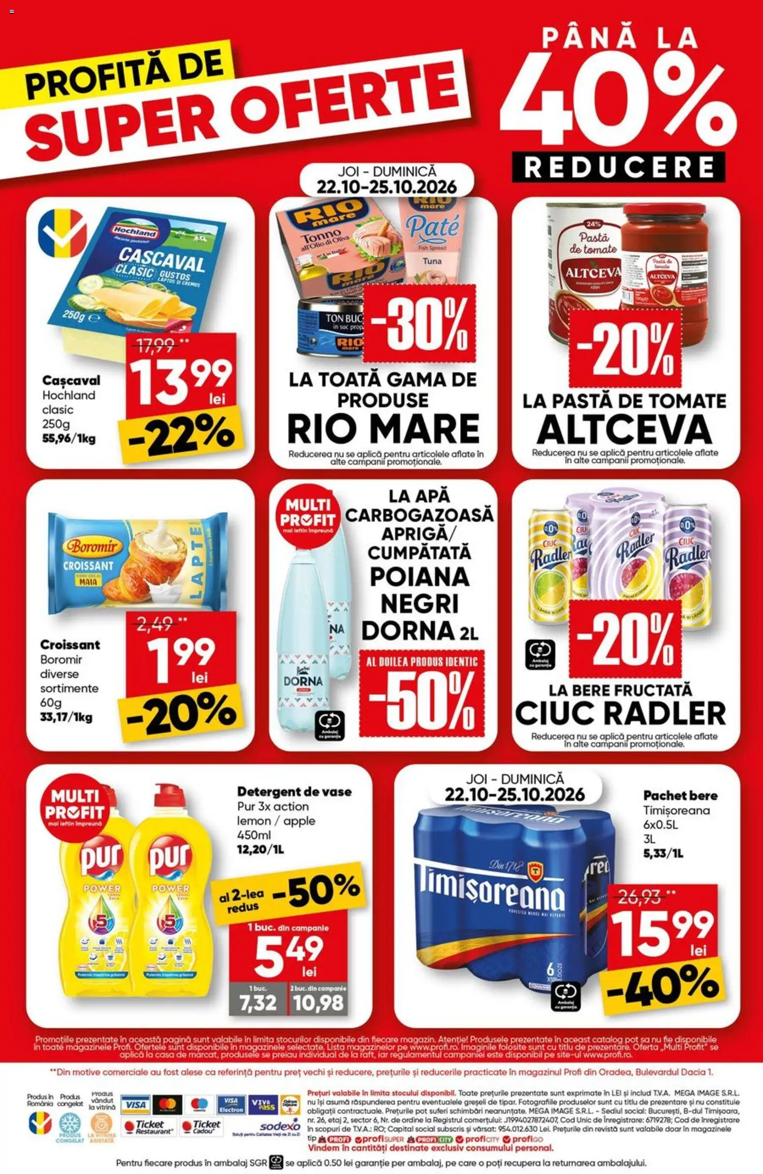 Catalog Profi 22 - 27 Octombrie 2026 | Pagina 18 | Produse: Detergent de vase, Apa carbogazoasa, Suc, Power