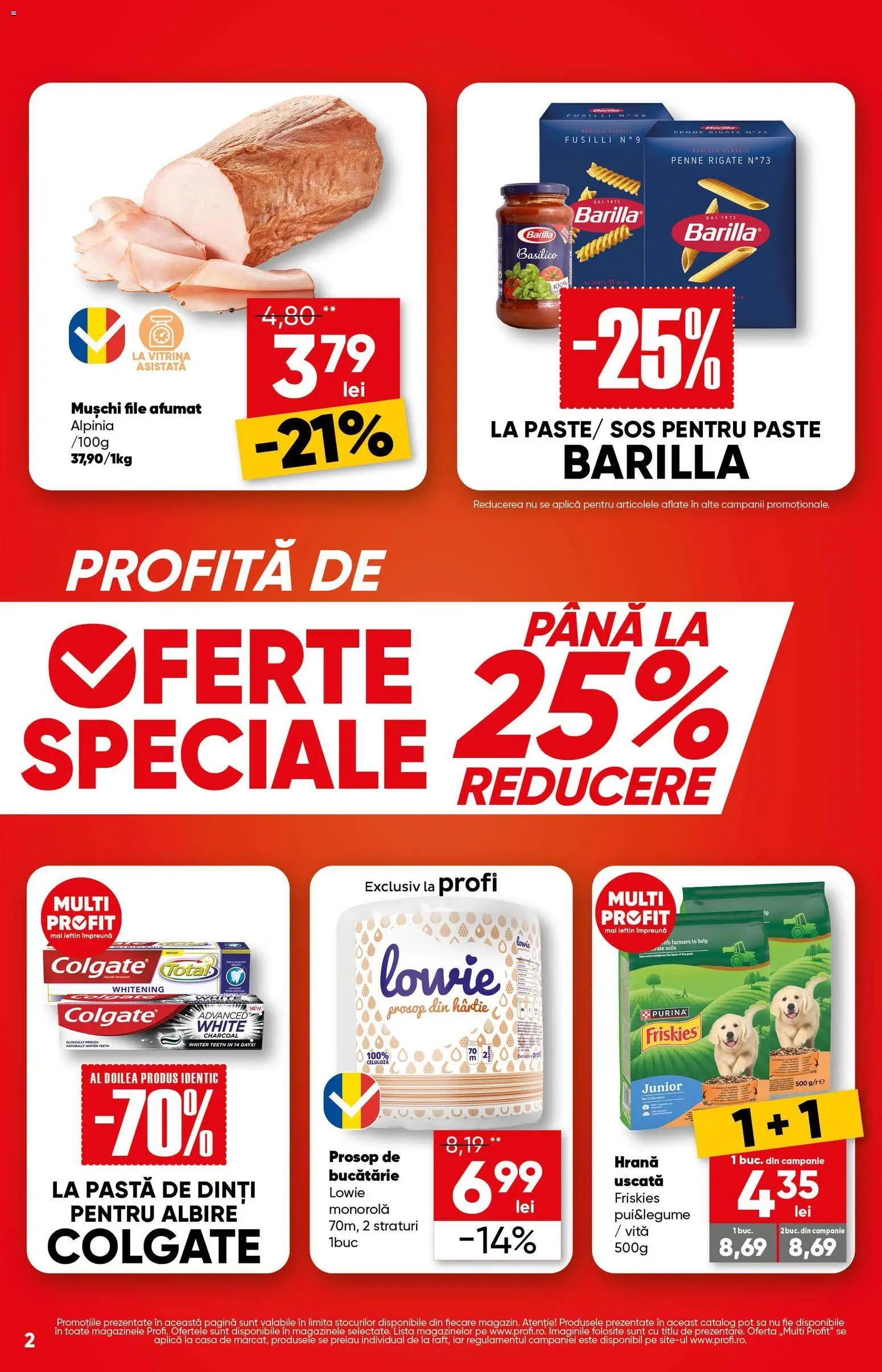 Catalog Profi 22 - 27 Octombrie 2026 | Pagina 2 | Produse: Vită, Bucătărie, Pastă de dinți, Paste