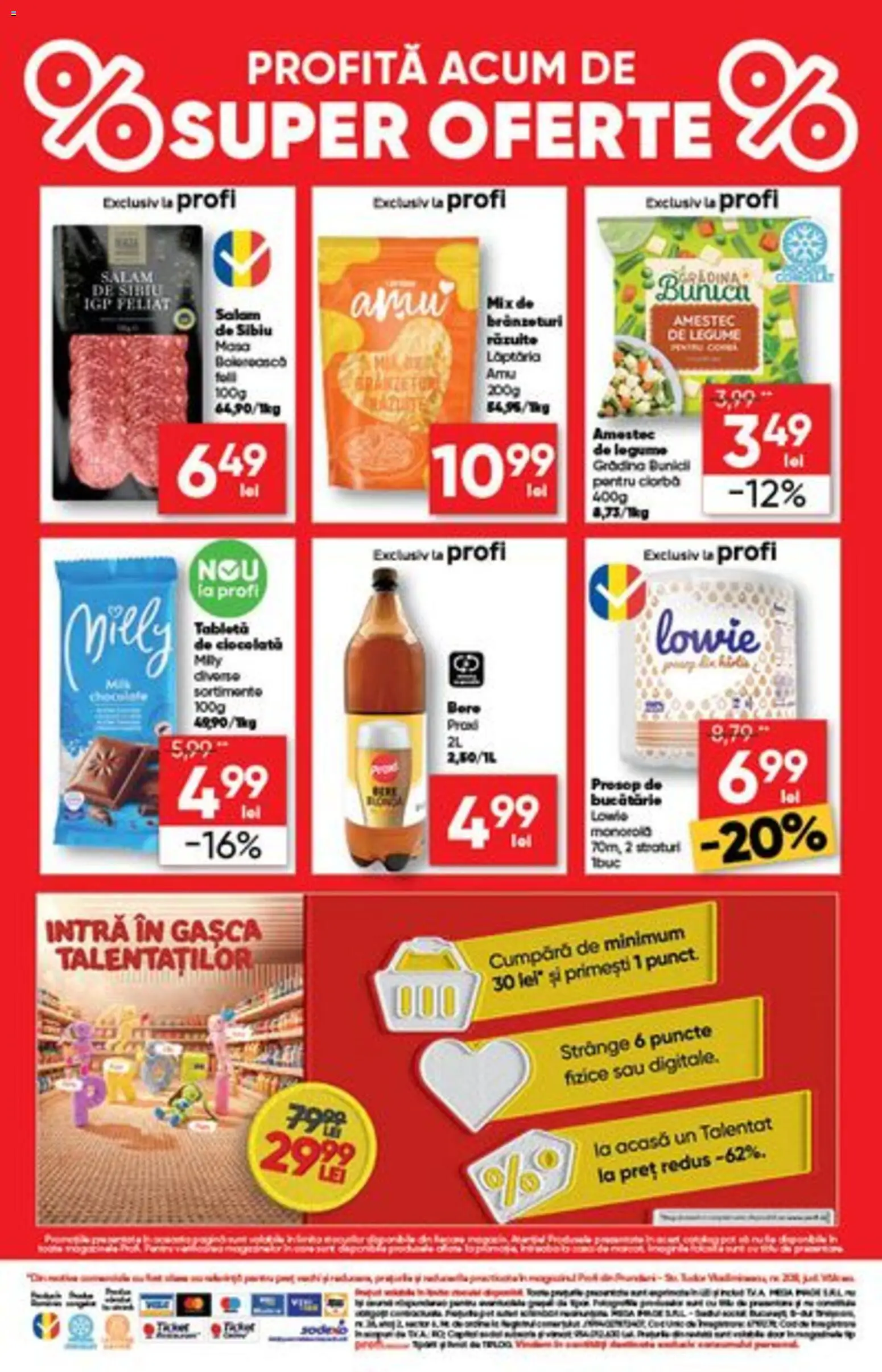 Catalog Profi 22 - 27 Octombrie 2026 | Pagina 4 | Produse: Bucătărie, Ciocolată, Salam, Legume