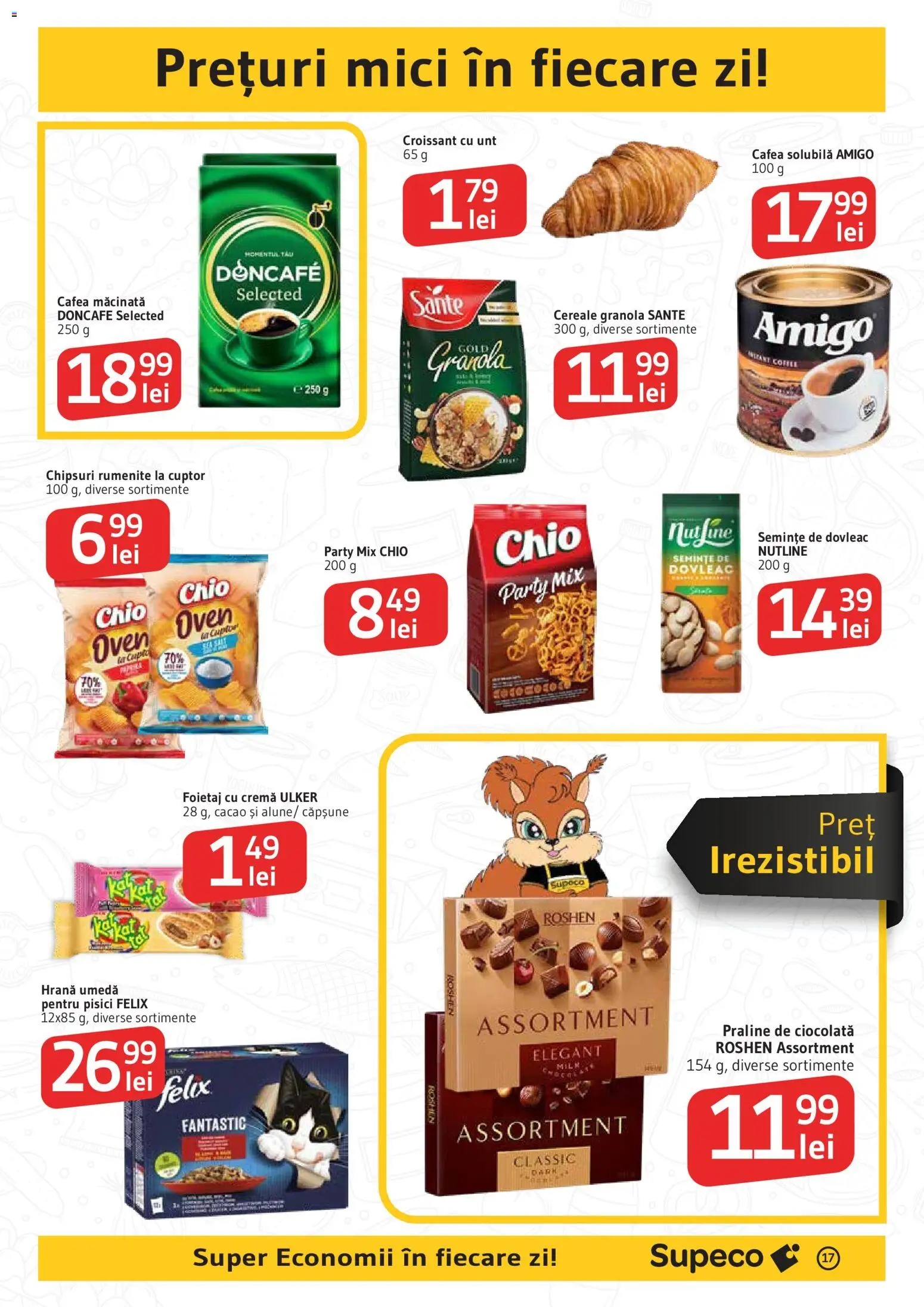 Catalog Supeco 22 Octombrie - 3 Noiembrie 2026 | Pagina 17 | Produse: Croissant, Dovleac, Cereale, Chipsuri