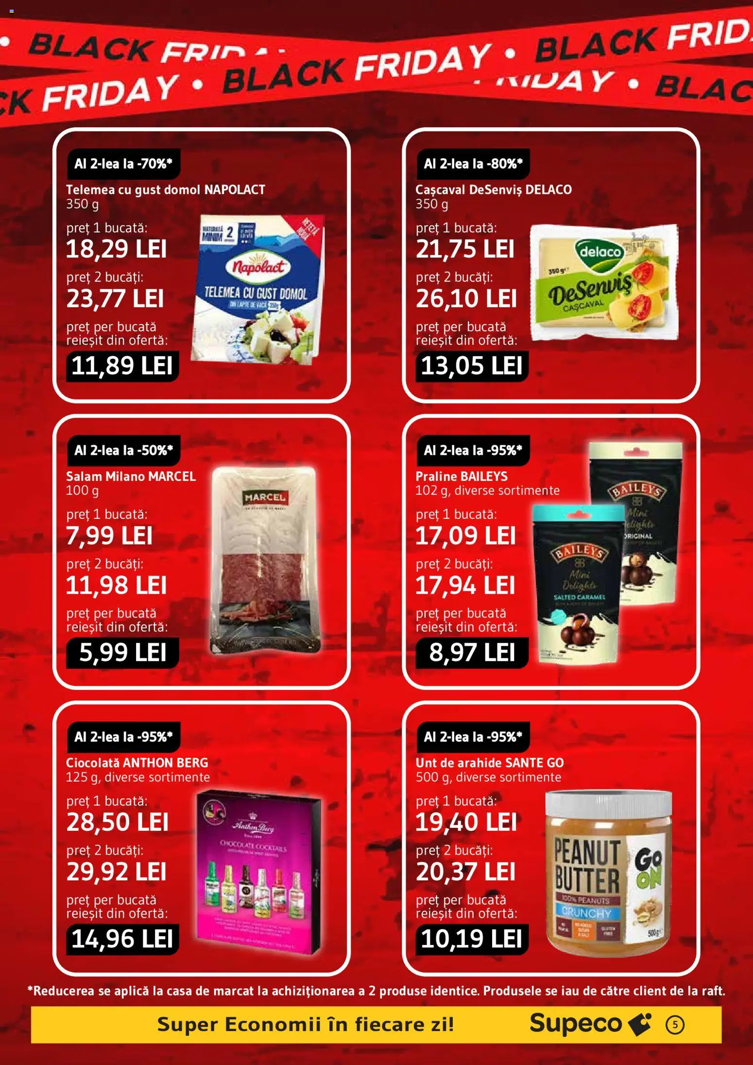 Catalog Supeco 22 Octombrie - 3 Noiembrie 2026 | Pagina 5 | Produse: Cașcaval, Arahide, Praline, Unt de arahide