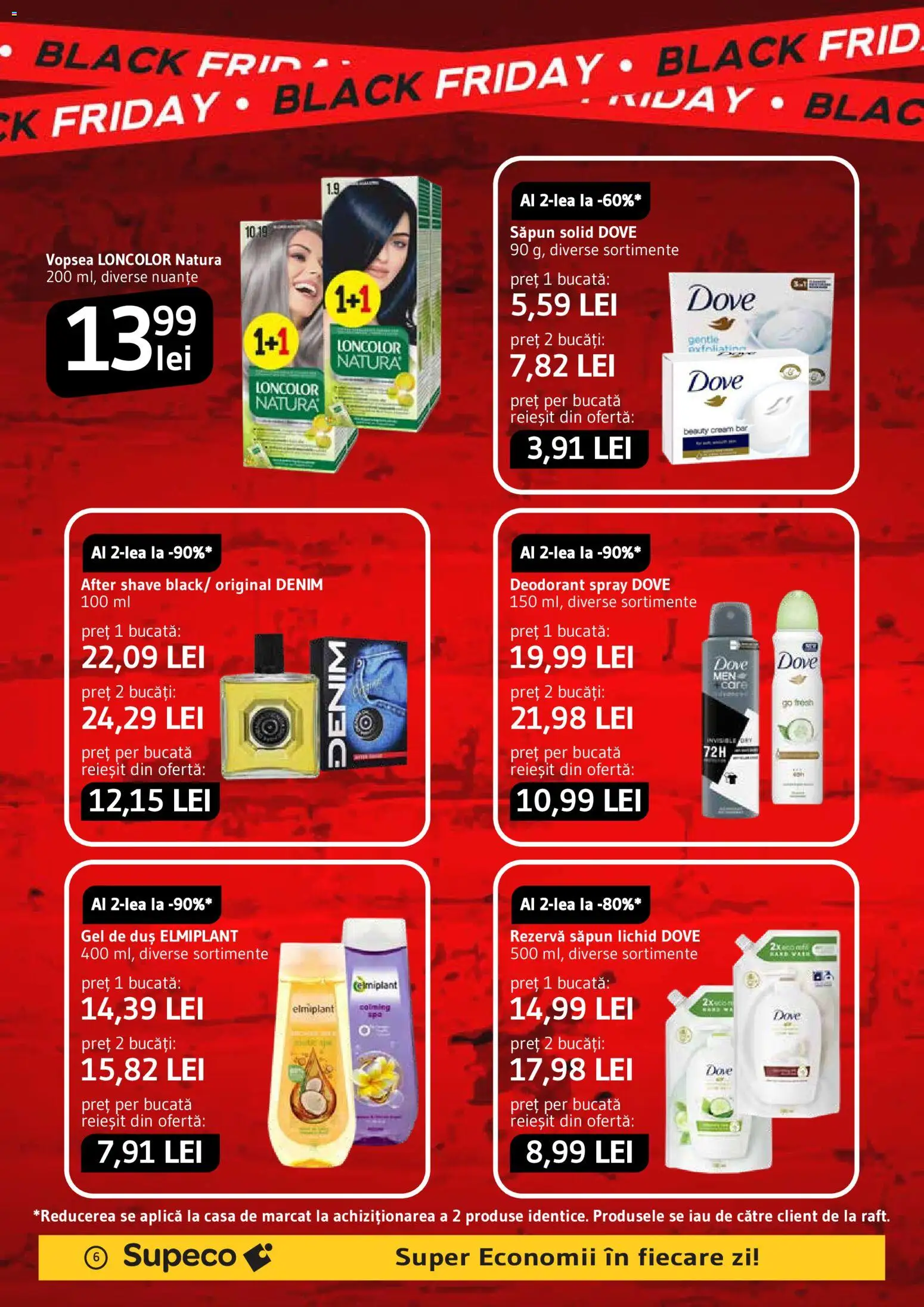Catalog Supeco 22 Octombrie - 3 Noiembrie 2026 | Pagina 6 | Produse: Săpun solid, Duș, Gel de duș, Deodorant
