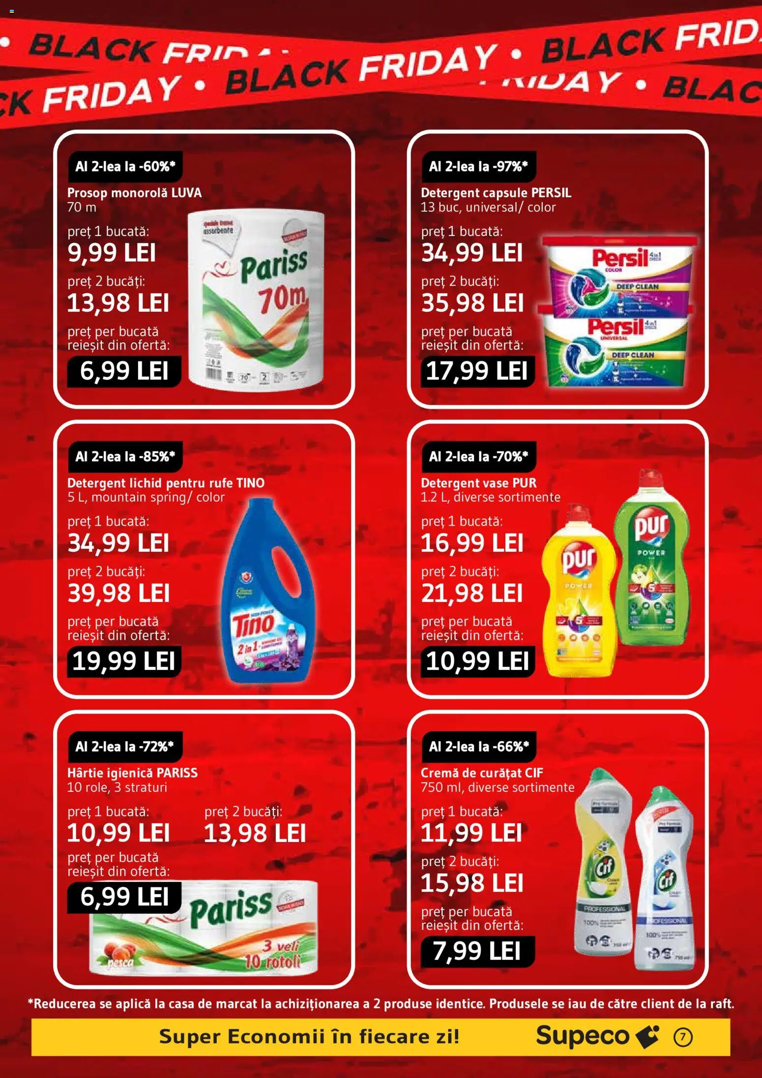Catalog Supeco 22 Octombrie - 3 Noiembrie 2026 | Pagina 7 | Produse: Aplică, Detergent Capsule, Prosop monorolă, Detergent