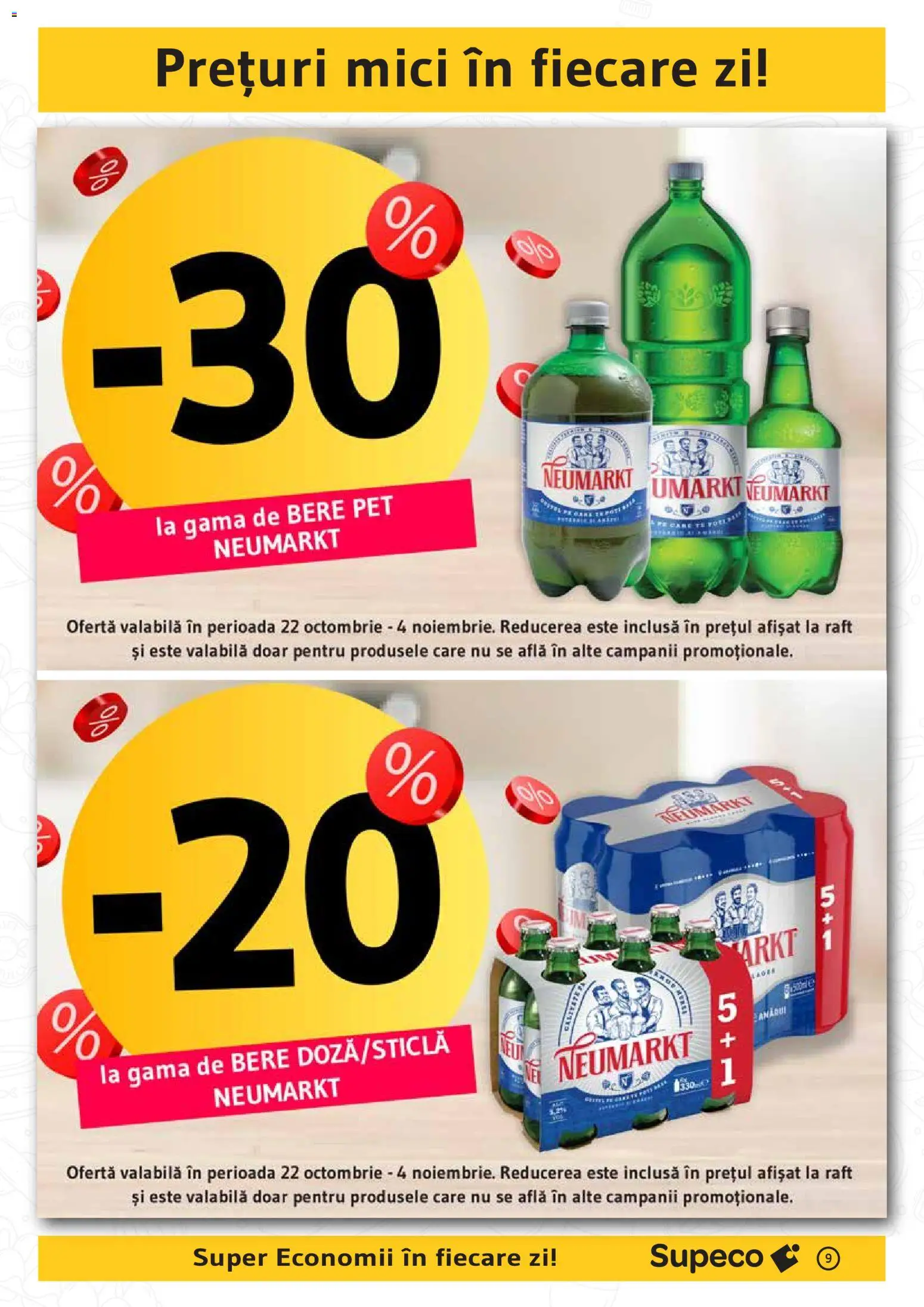 Catalog Supeco 22 Octombrie - 3 Noiembrie 2026 | Pagina 9 | Produse: Raft, Mici, Bere
