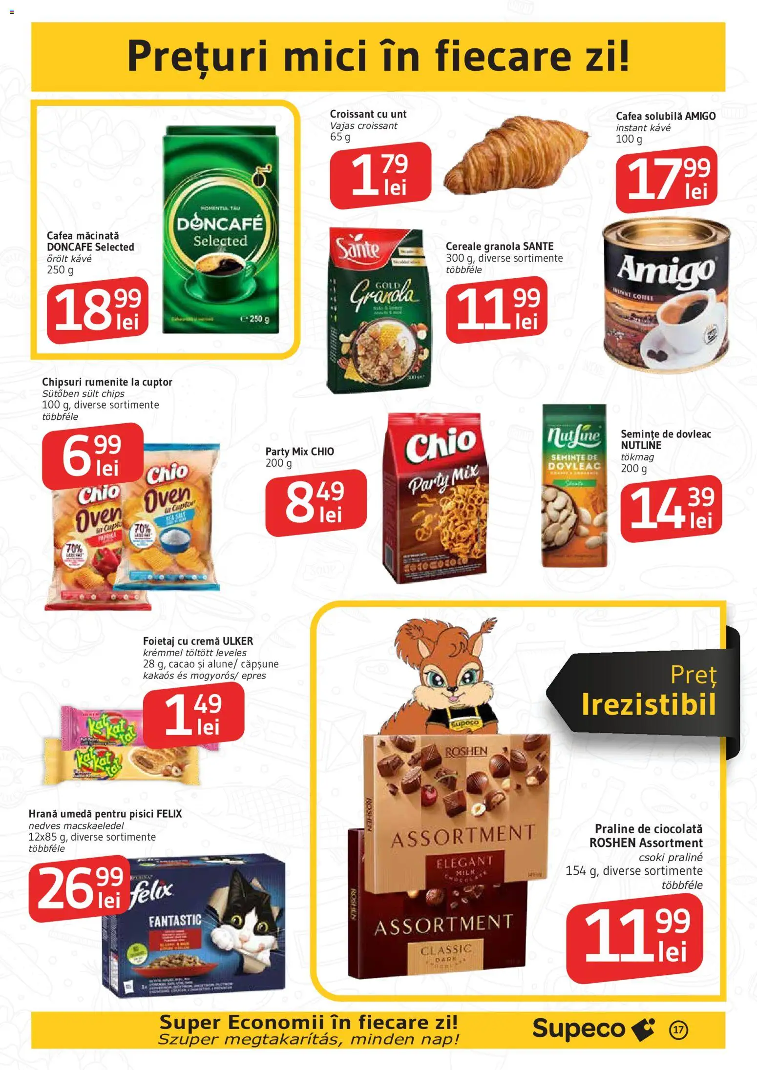 Catalog Supeco 22 Octombrie - 3 Noiembrie 2026 | Pagina 17 | Produse: Dovleac, Mici, Doncafe, Praline
