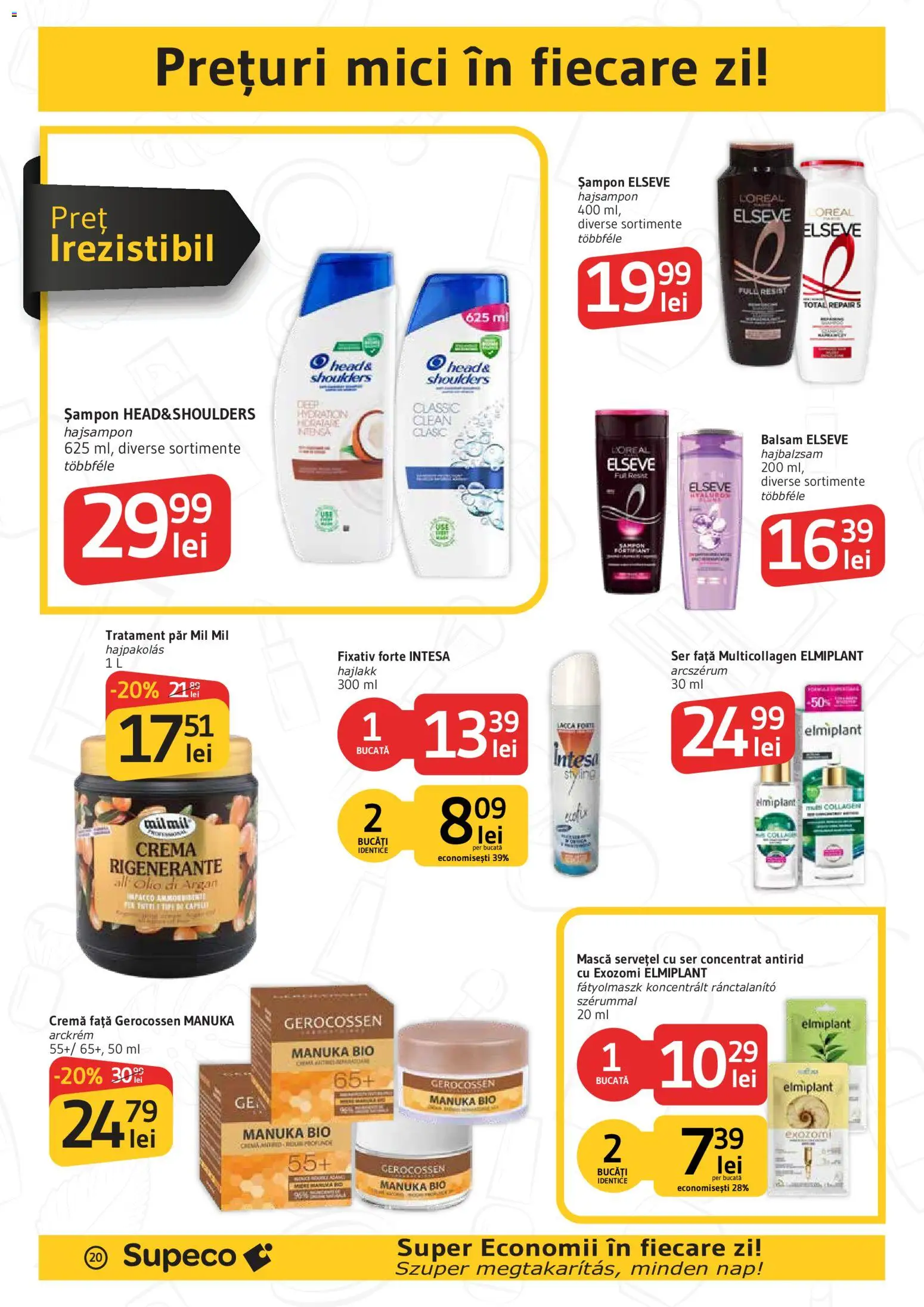 Catalog Supeco 22 Octombrie - 3 Noiembrie 2026 | Pagina 20 | Produse: Bio, Clean, Mici, Balsam
