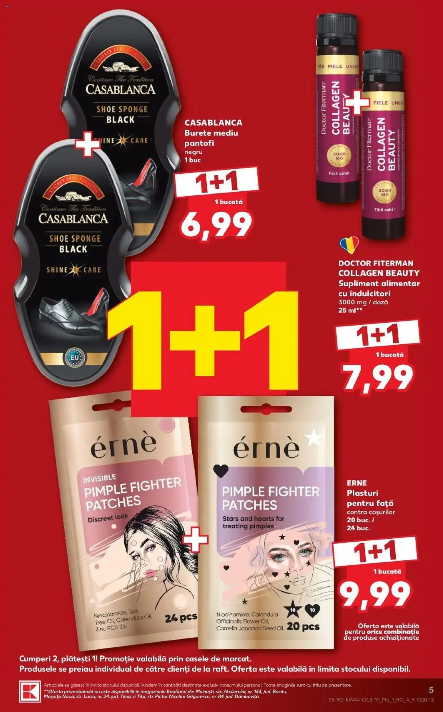 Catalog Kaufland 28 Octombrie - 2 Noiembrie 2026 | Pagina 5 | Produse: Plasturi, Burete, Zahăr, Black